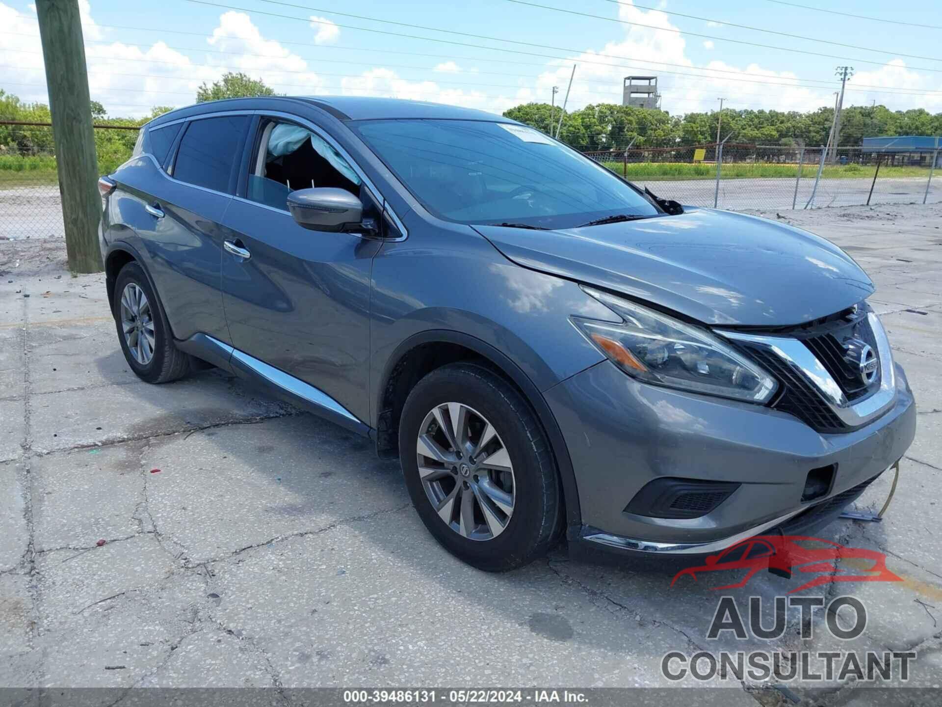 NISSAN MURANO 2018 - 5N1AZ2MHXJN165883