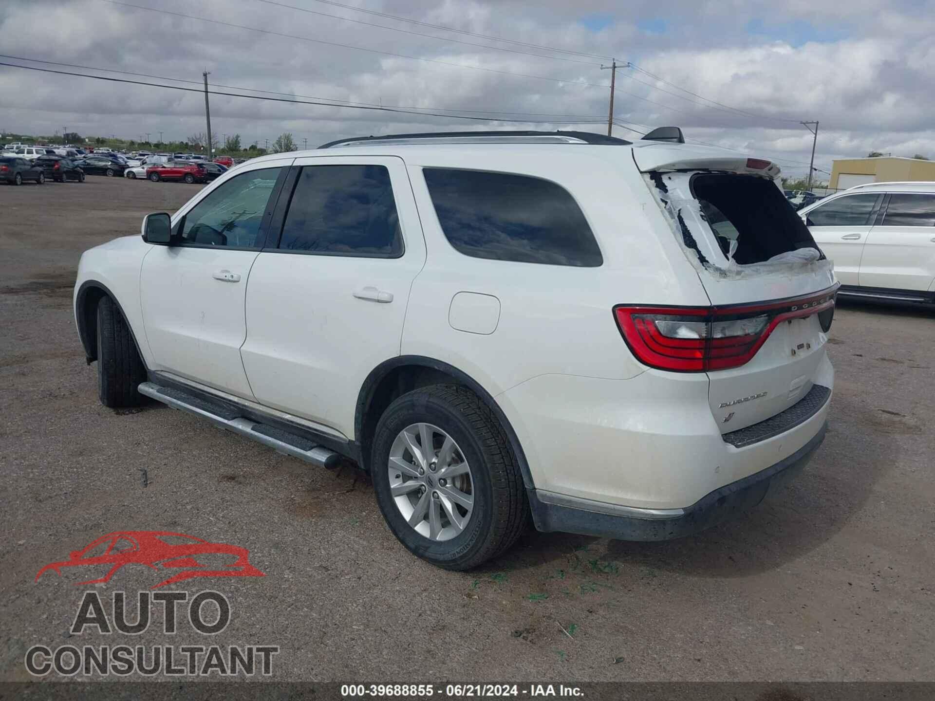 DODGE DURANGO 2020 - 1C4RDJAG7LC382365