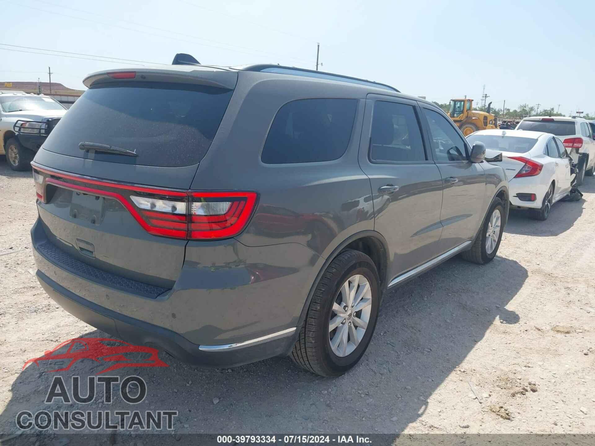 DODGE DURANGO 2021 - 1C4RDHAG5MC554533