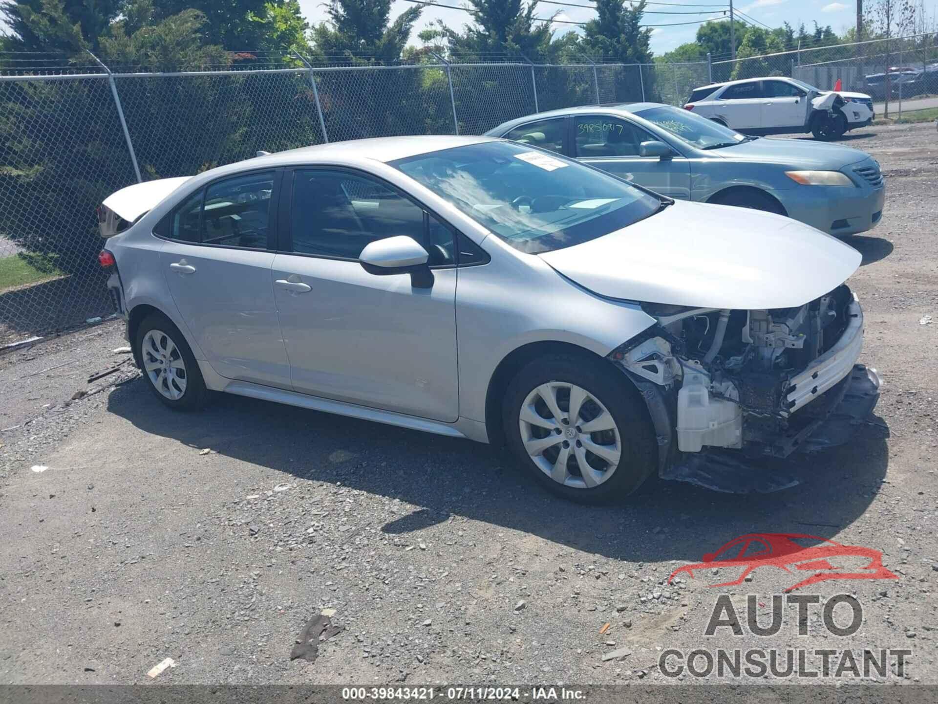 TOYOTA COROLLA 2022 - 5YFEPMAE2NP324115