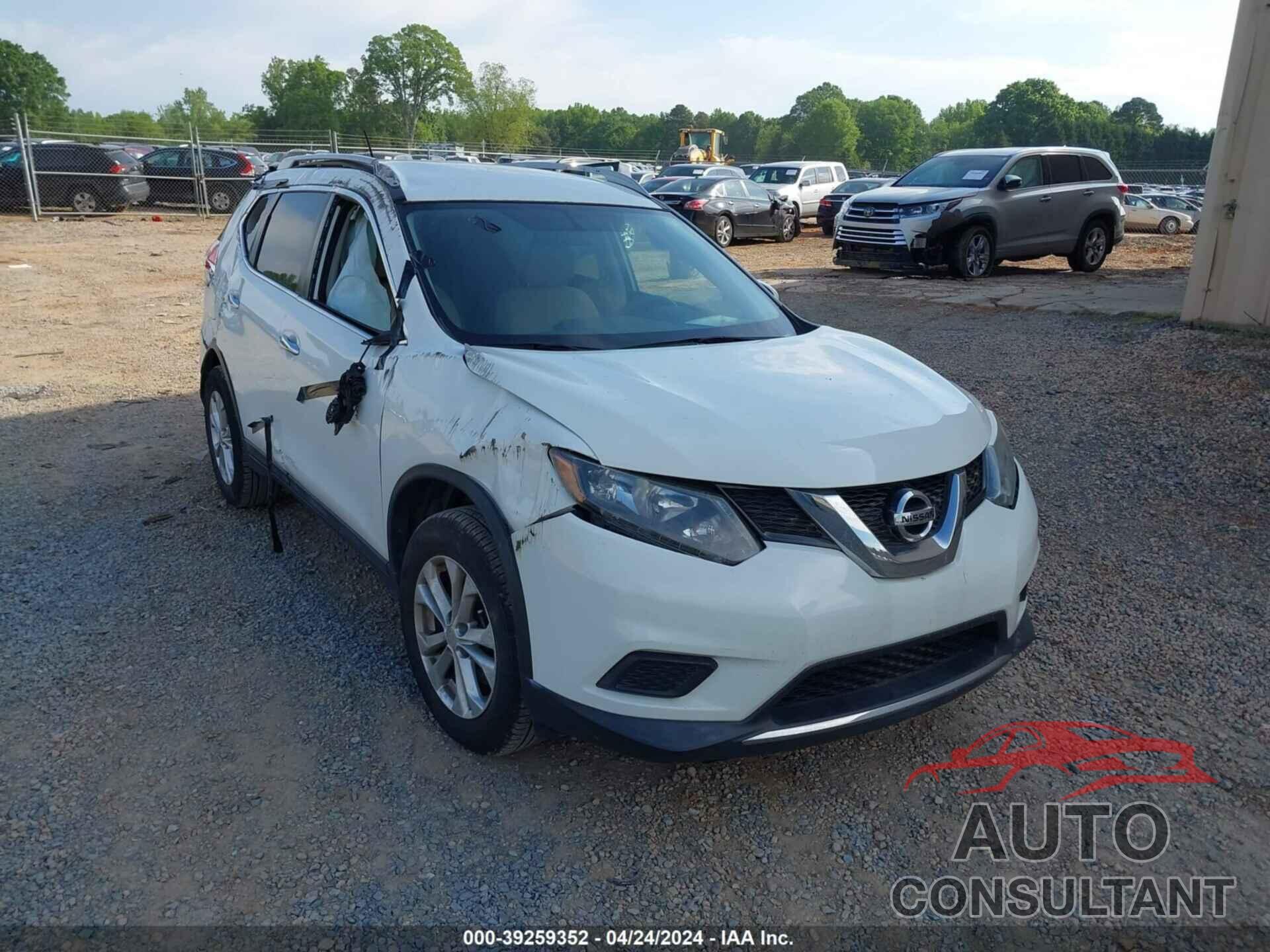 NISSAN ROGUE 2016 - 5N1AT2MN9GC888975