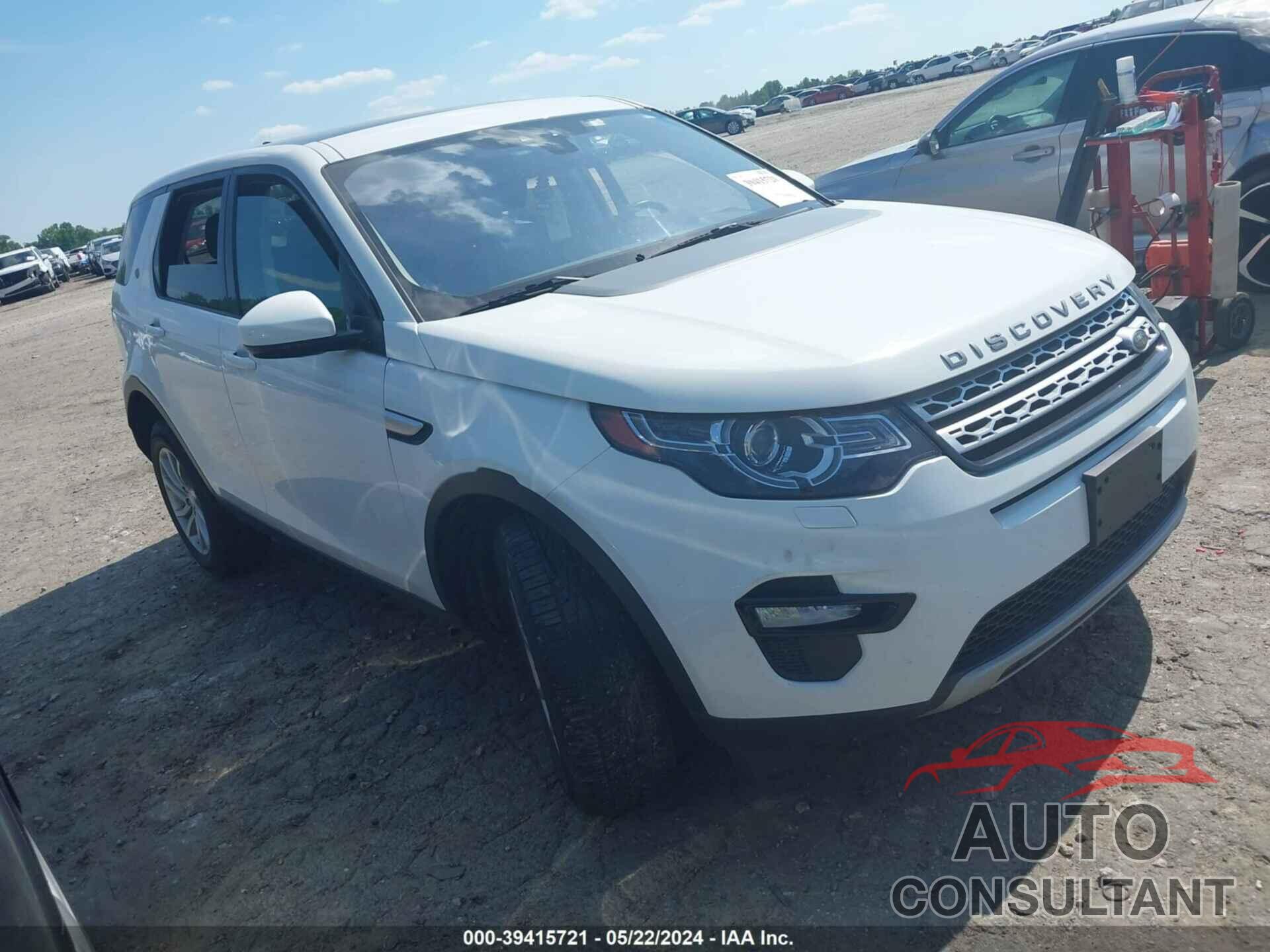 LAND ROVER DISCOVERY SPORT 2019 - SALCR2FX6KH803833