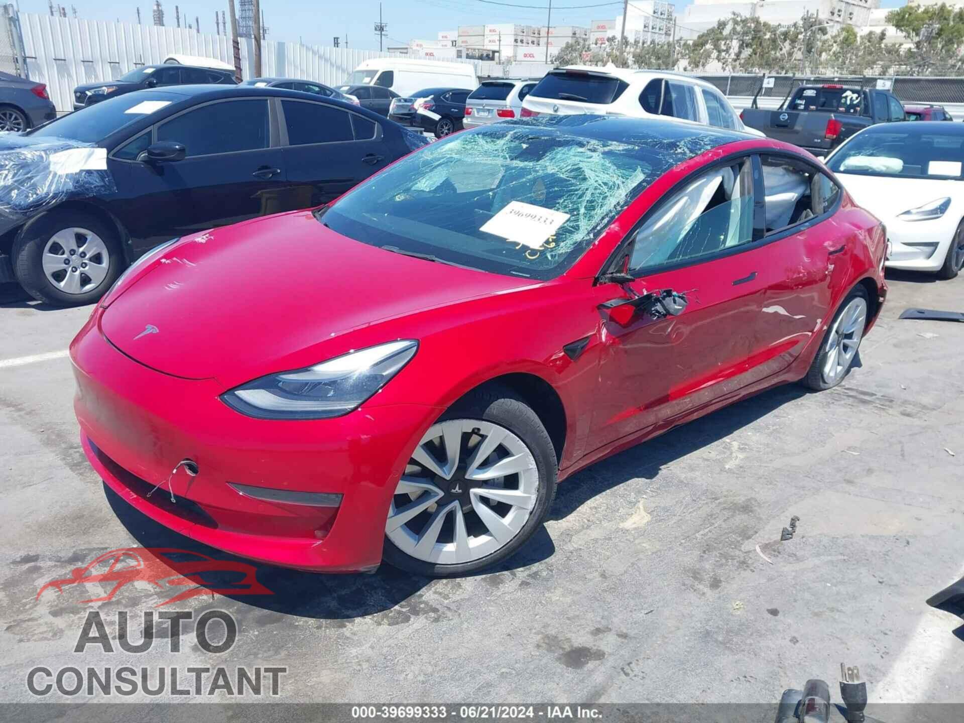 TESLA MODEL 3 2021 - 5YJ3E1EA3MF087101