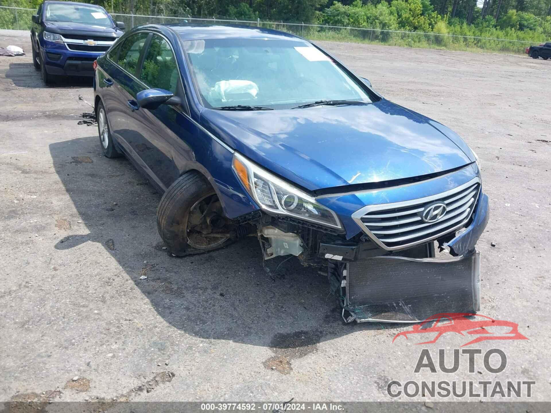 HYUNDAI SONATA 2016 - 5NPE24AFXGH395974