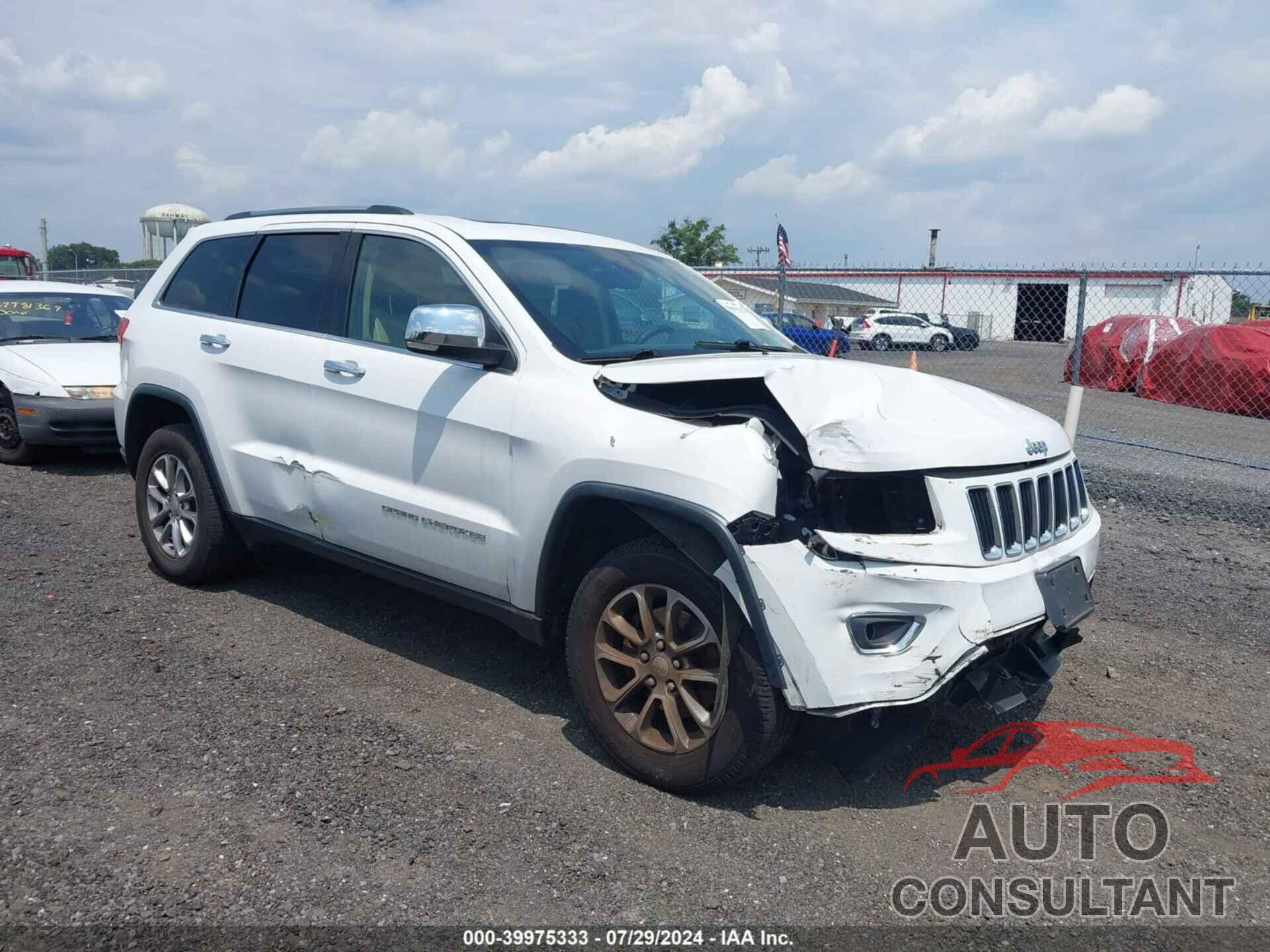 JEEP GRAND CHEROKEE 2016 - 1C4RJFBG7GC399483