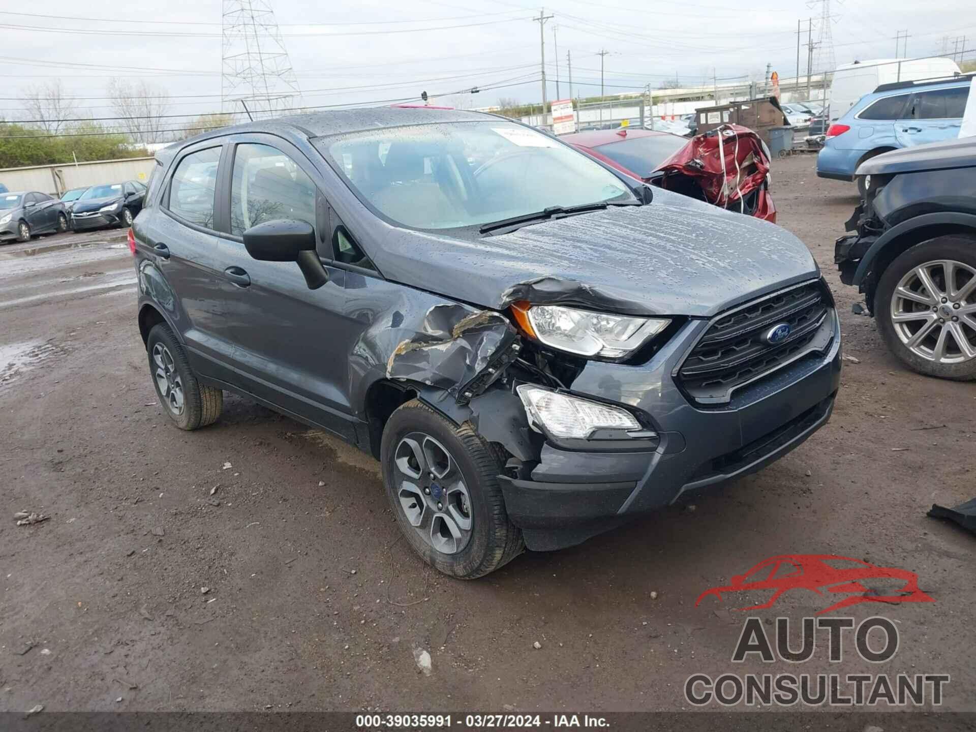 FORD ECOSPORT 2022 - MAJ6S3FLXNC473083