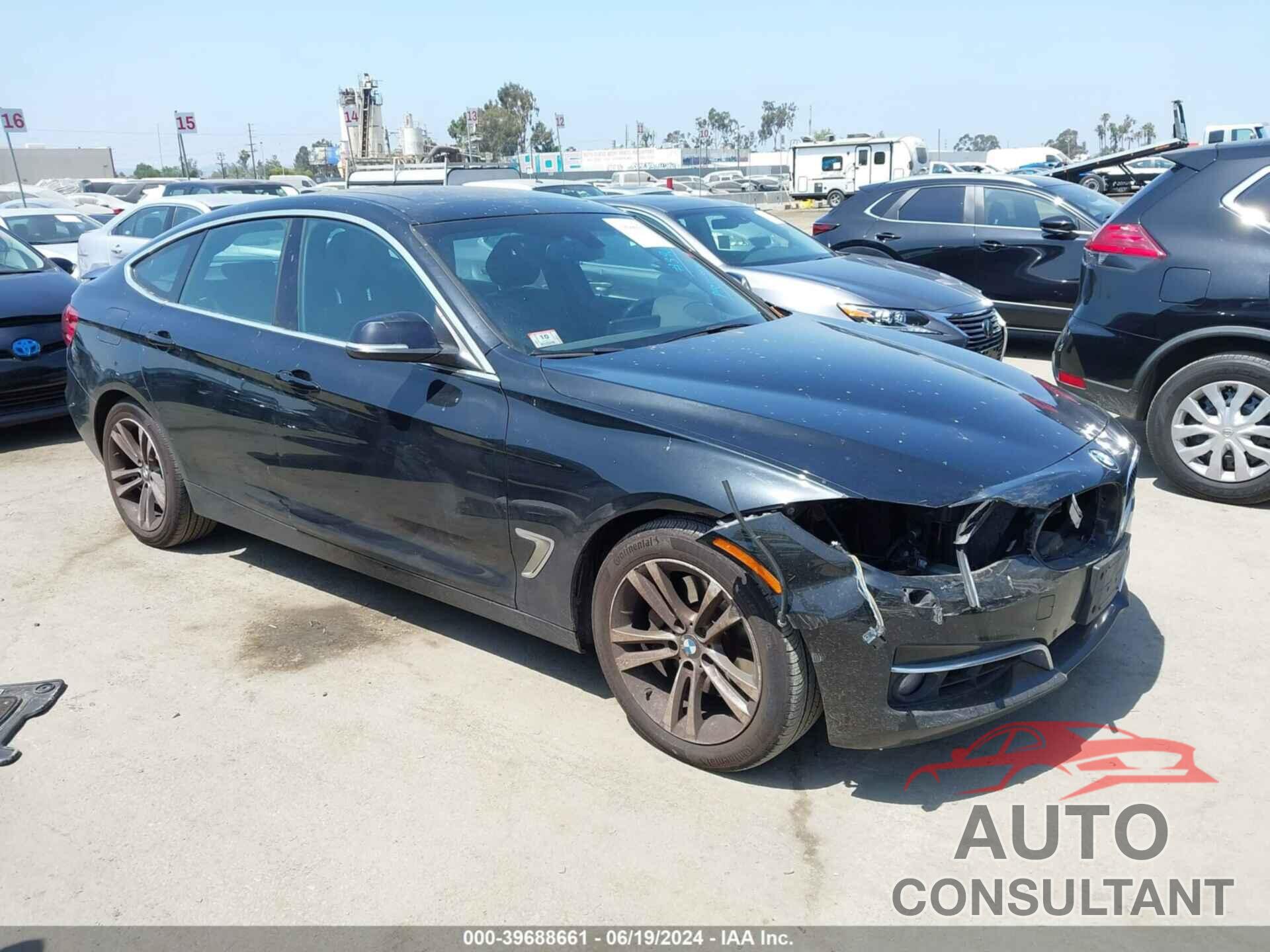 BMW 335I GRAN TURISMO 2016 - WBA3X9C53GD869390