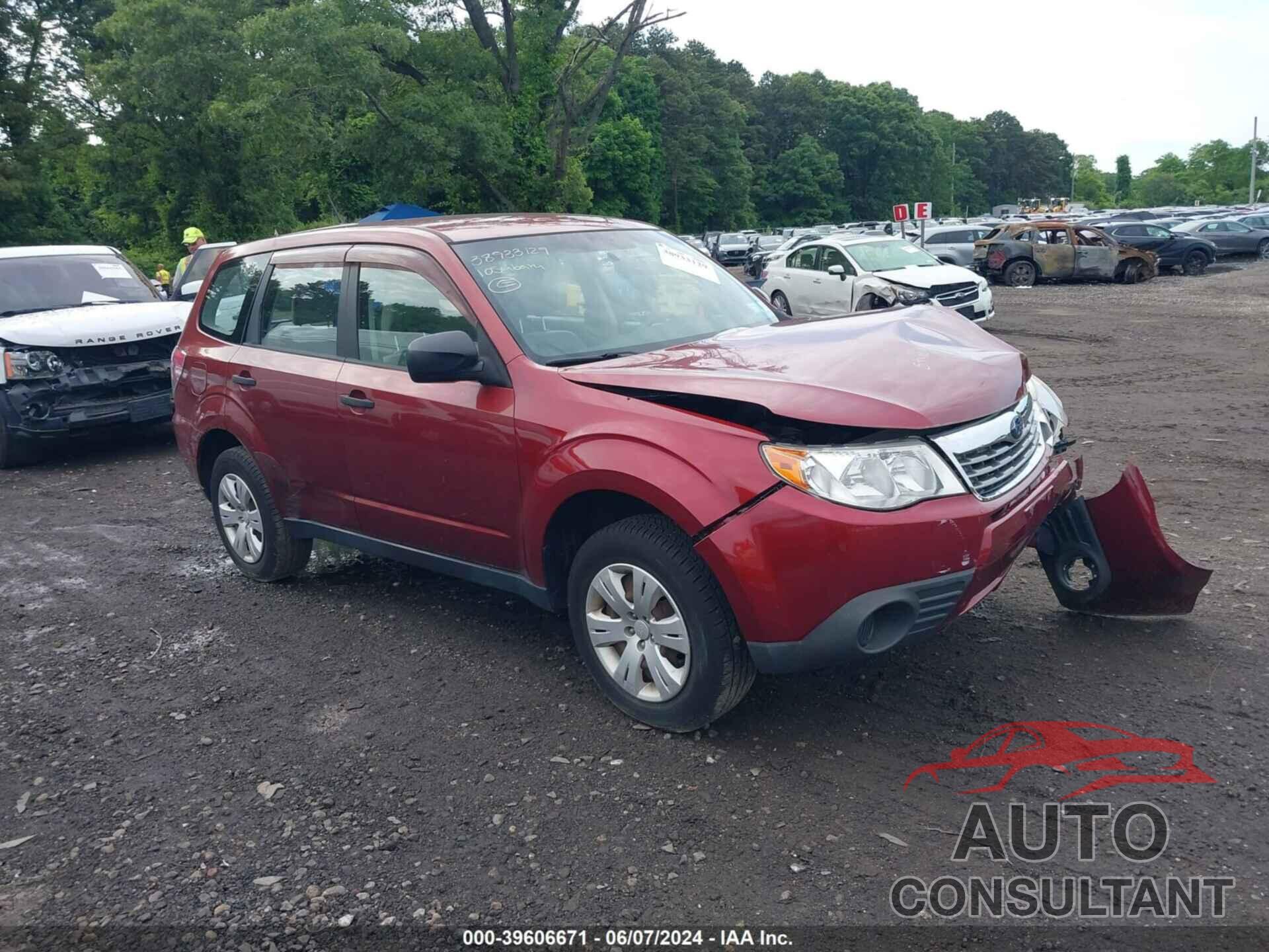 SUBARU FORESTER 2010 - JF2SH6AC3AG740360