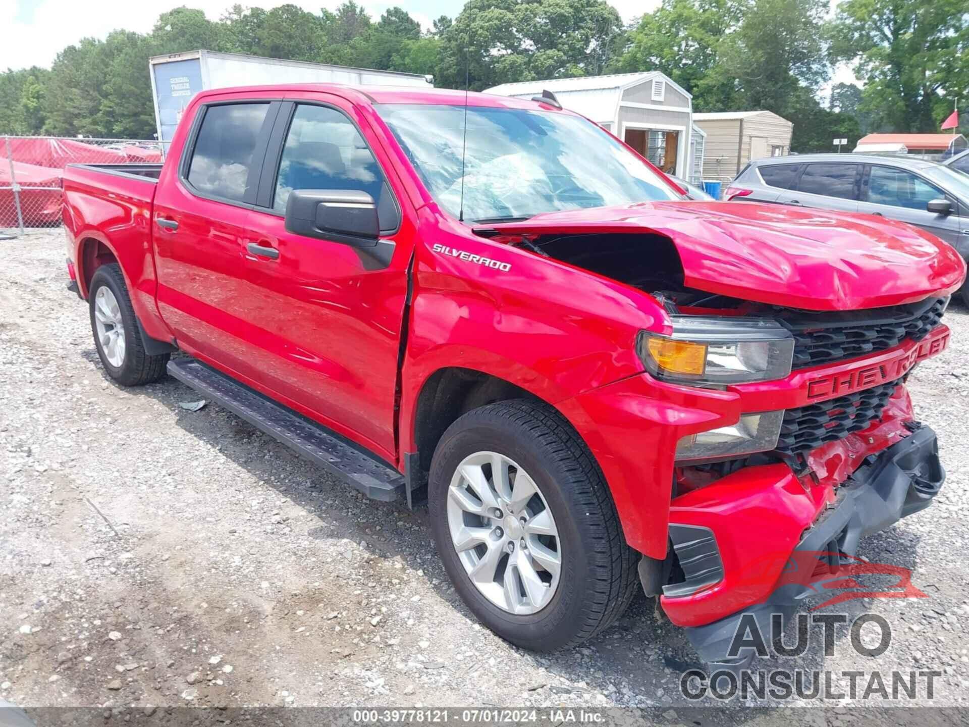 CHEVROLET SILVERADO 1500 2021 - 1GCPWBEH0MZ154782