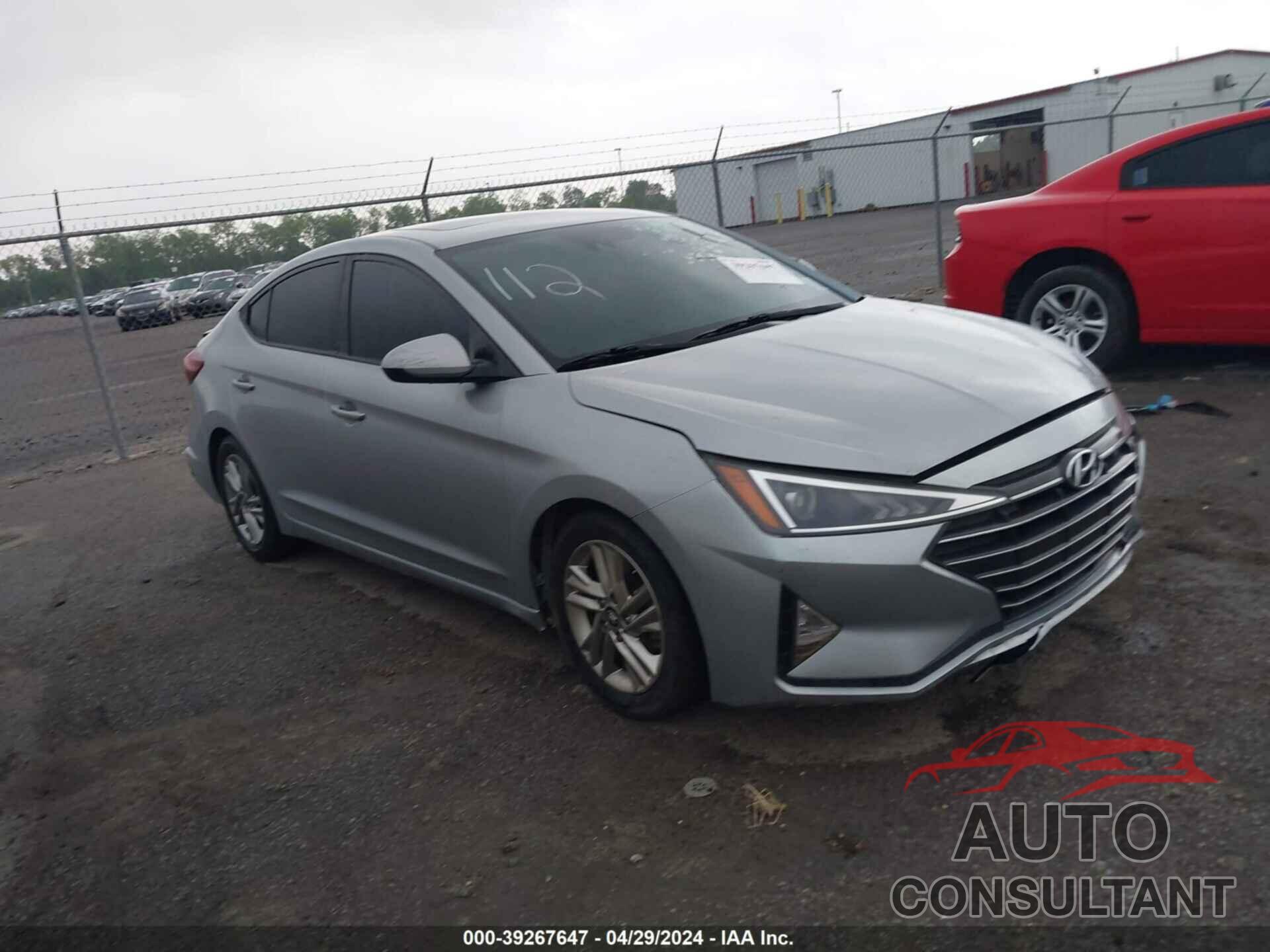 HYUNDAI ELANTRA 2020 - KMHD84LF1LU995981
