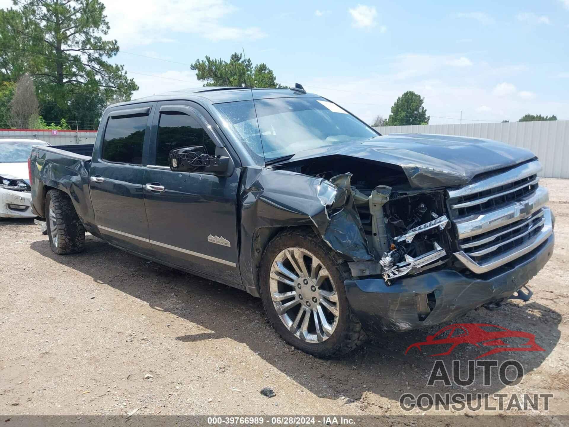 CHEVROLET SILVERADO 1500 2017 - 3GCUKTEC4HG499666