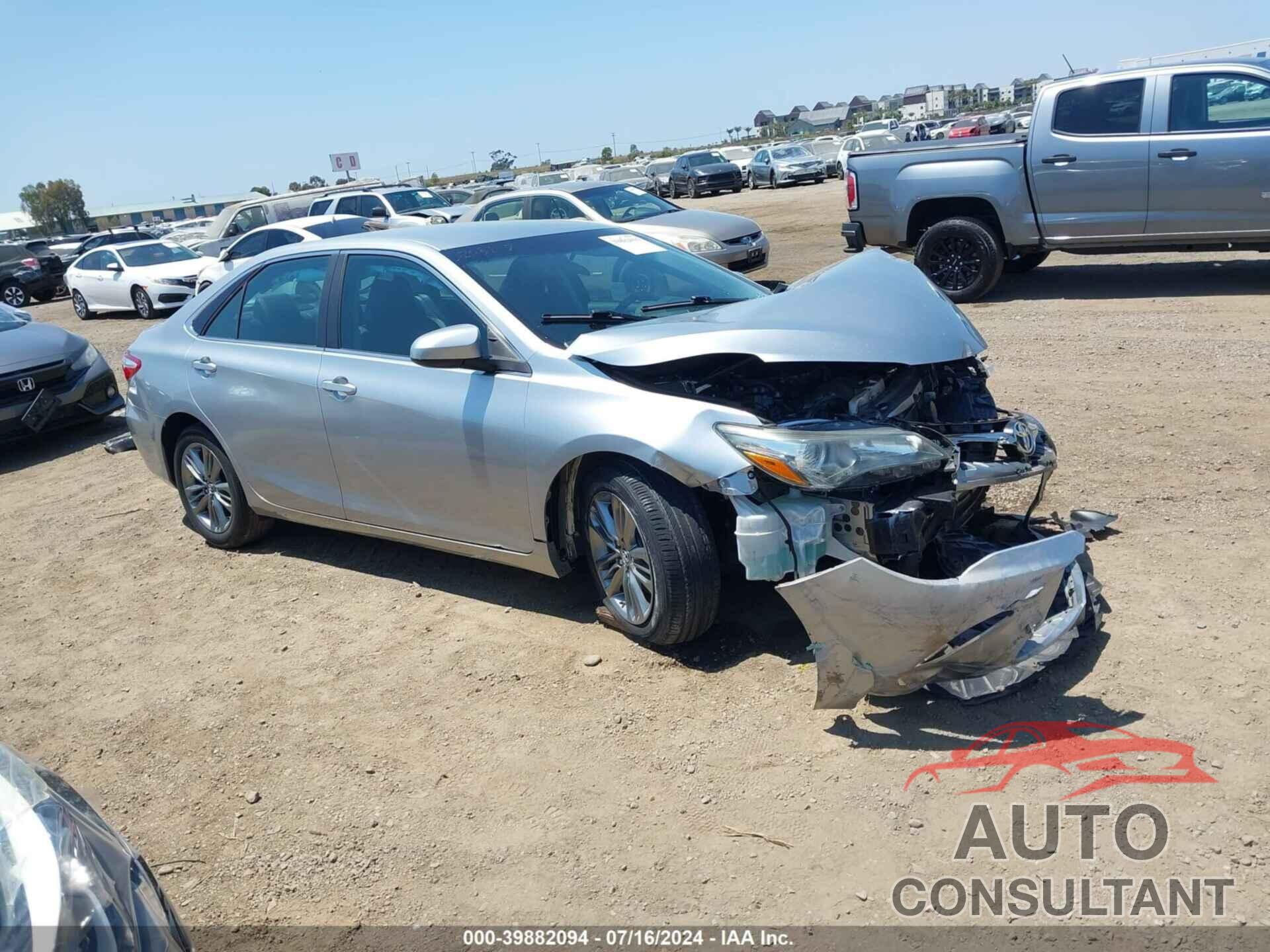 TOYOTA CAMRY 2016 - 4T1BF1FK3GU256752
