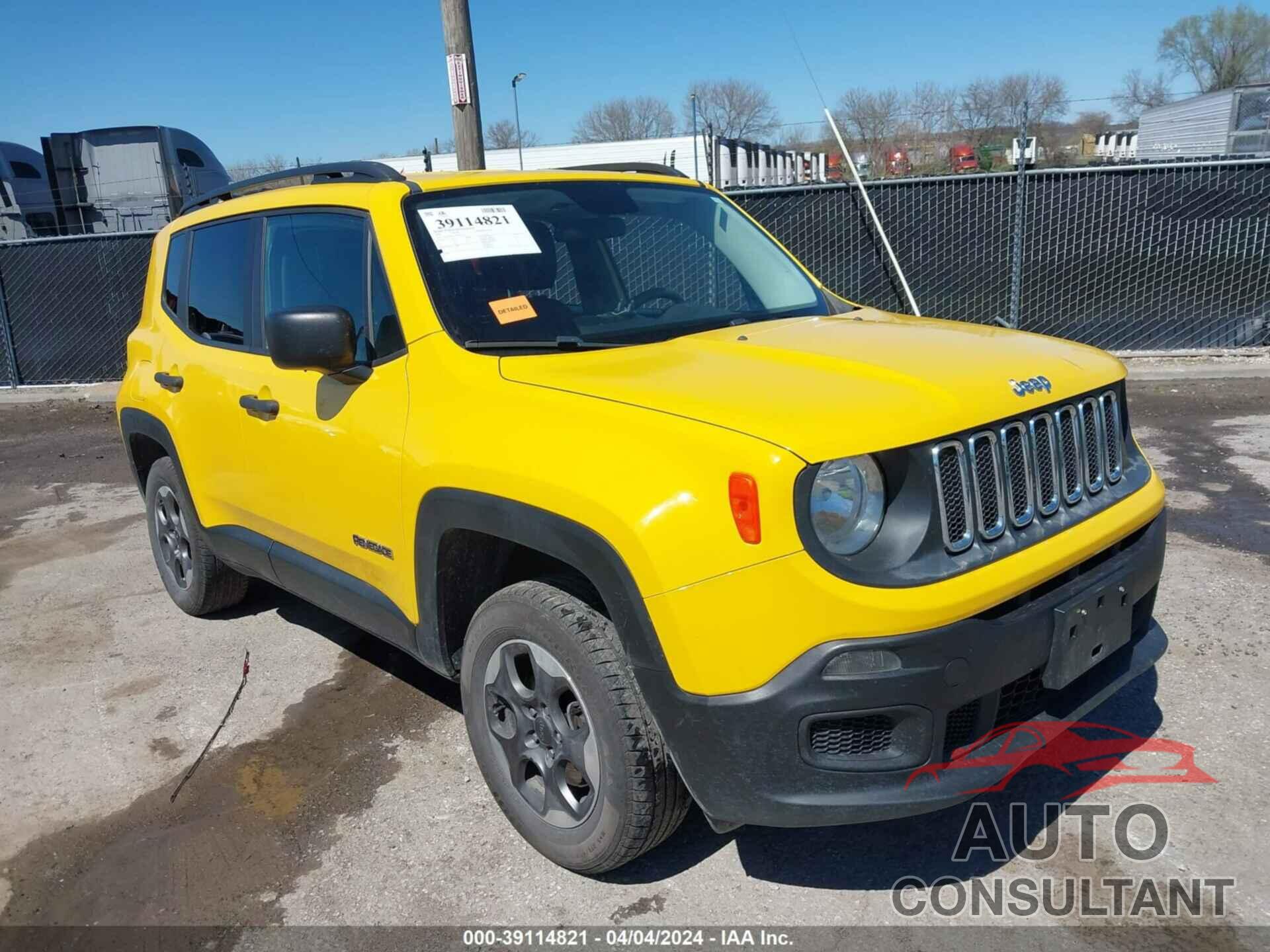 JEEP RENEGADE 2017 - ZACCJBAB1HPE67570