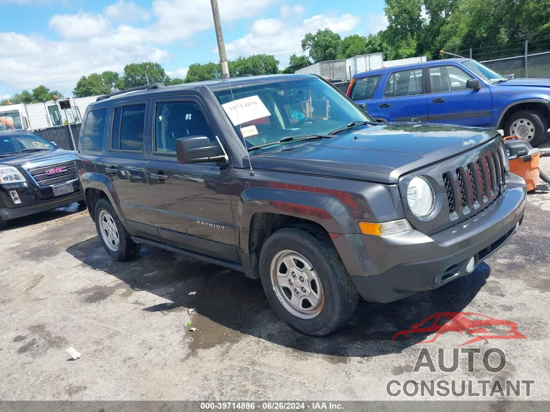 JEEP PATRIOT 2016 - 1C4NJPBA0GD688599