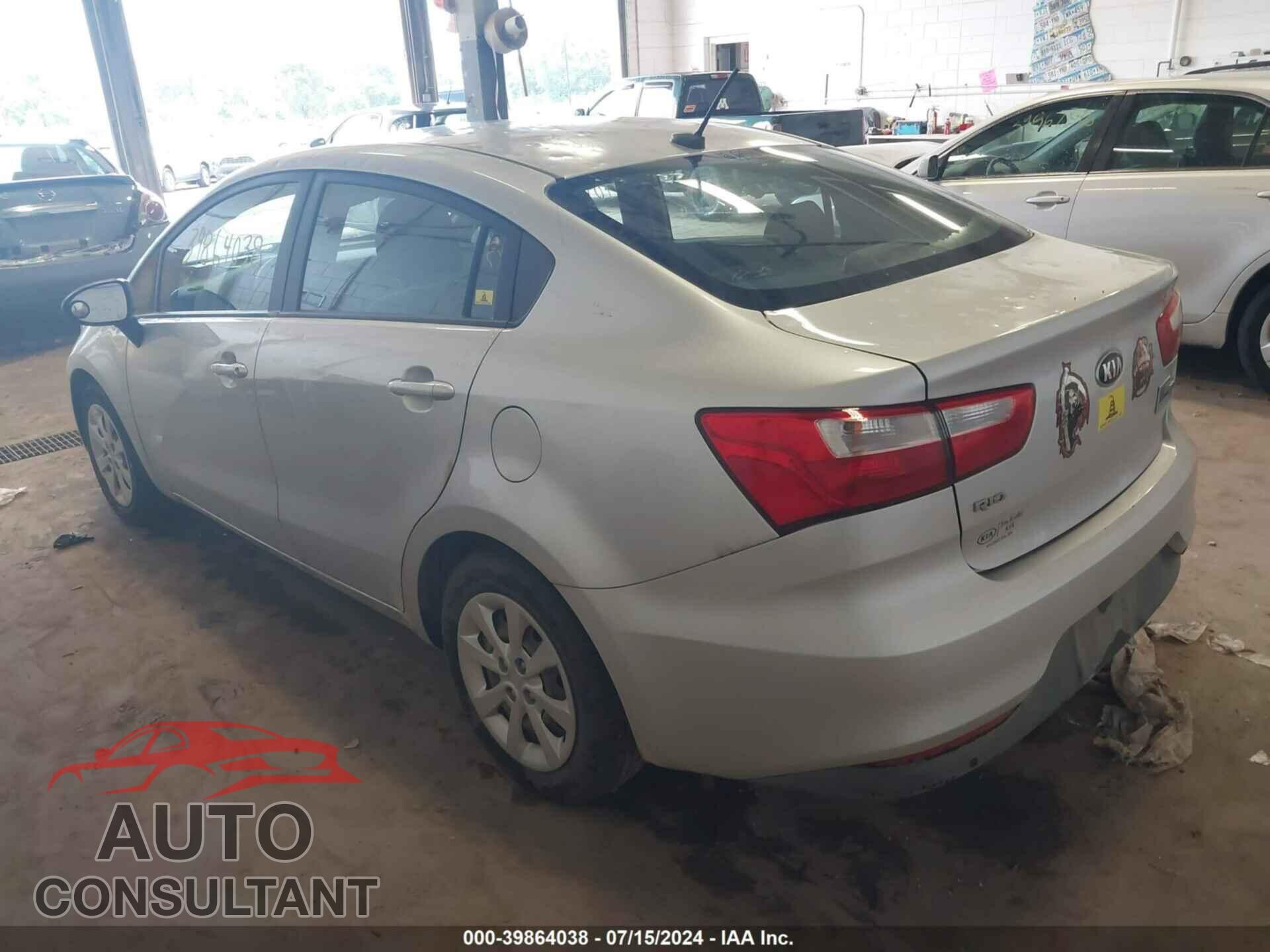 KIA RIO 2016 - KNADM4A31G6668299
