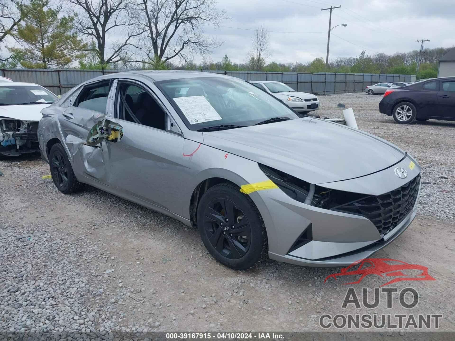 HYUNDAI ELANTRA 2022 - 5NPLM4AGXNH069731