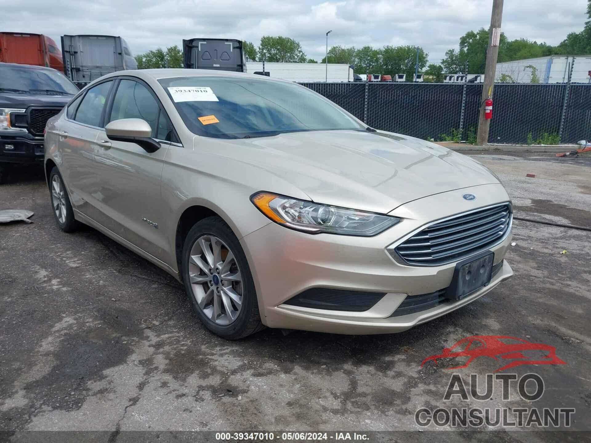 FORD FUSION HYBRID 2017 - 3FA6P0LU9HR385774