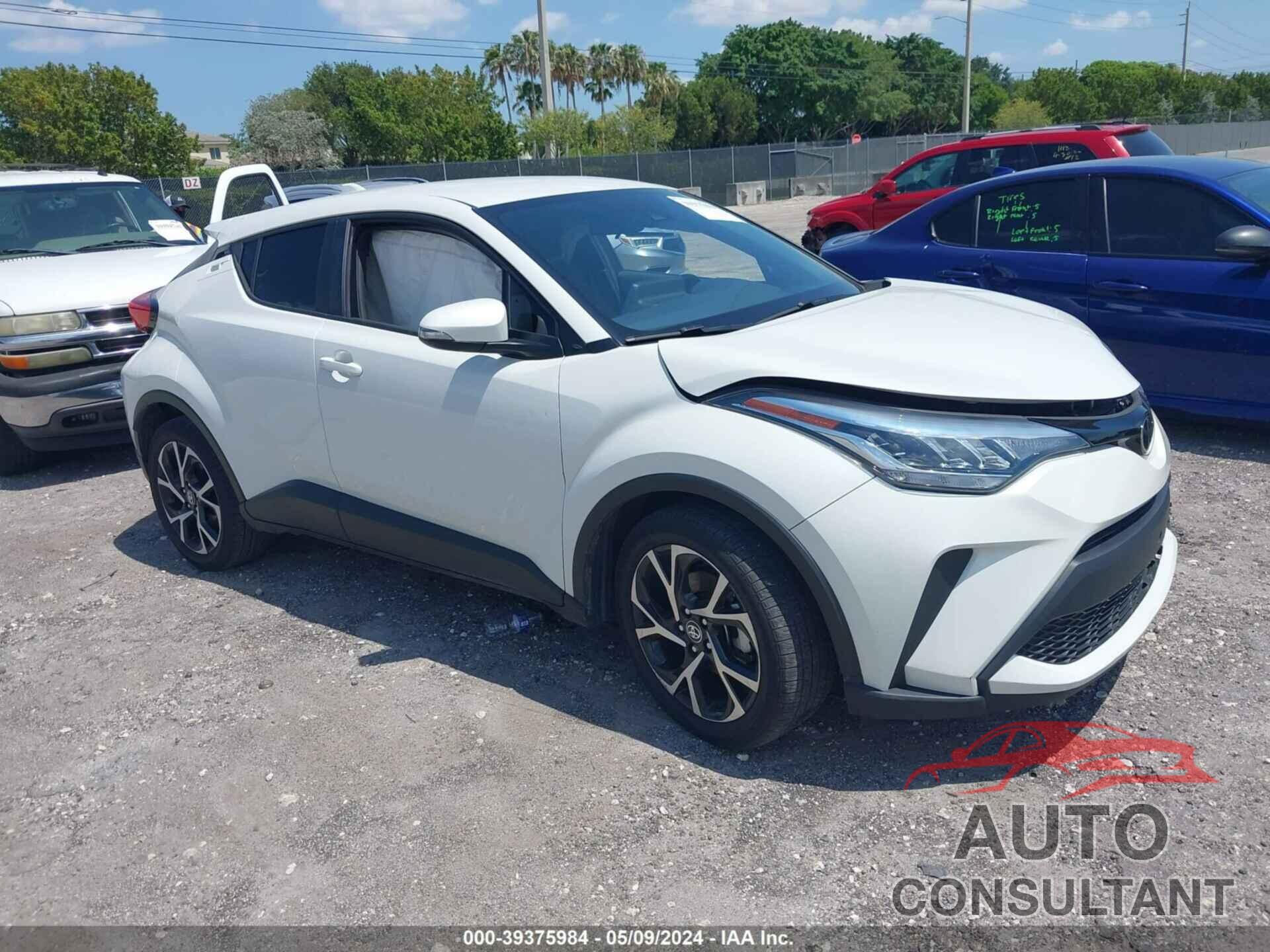 TOYOTA C-HR 2021 - NMTKHMBX2MR124369