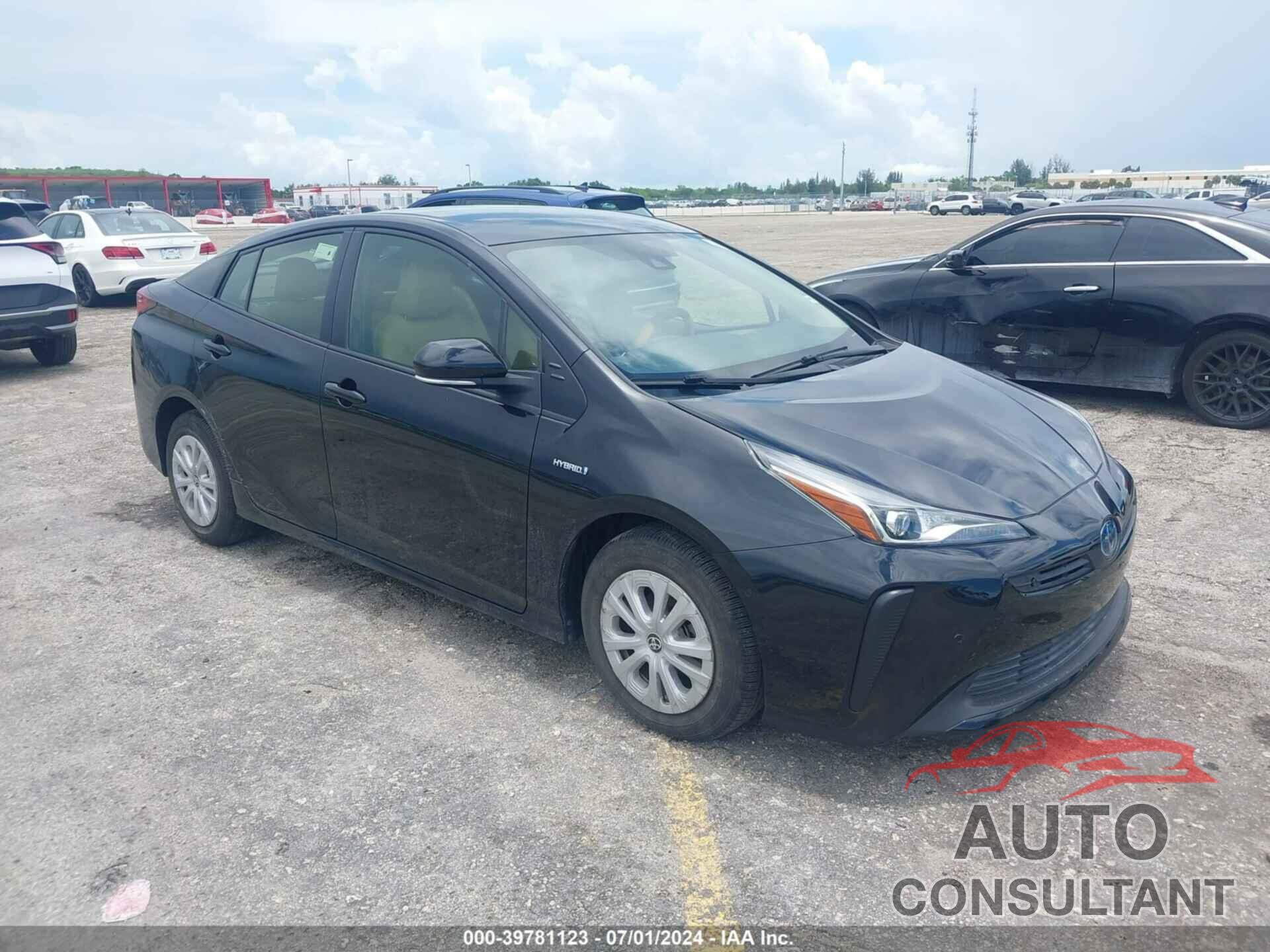 TOYOTA PRIUS 2022 - JTDKAMFU7N3153617