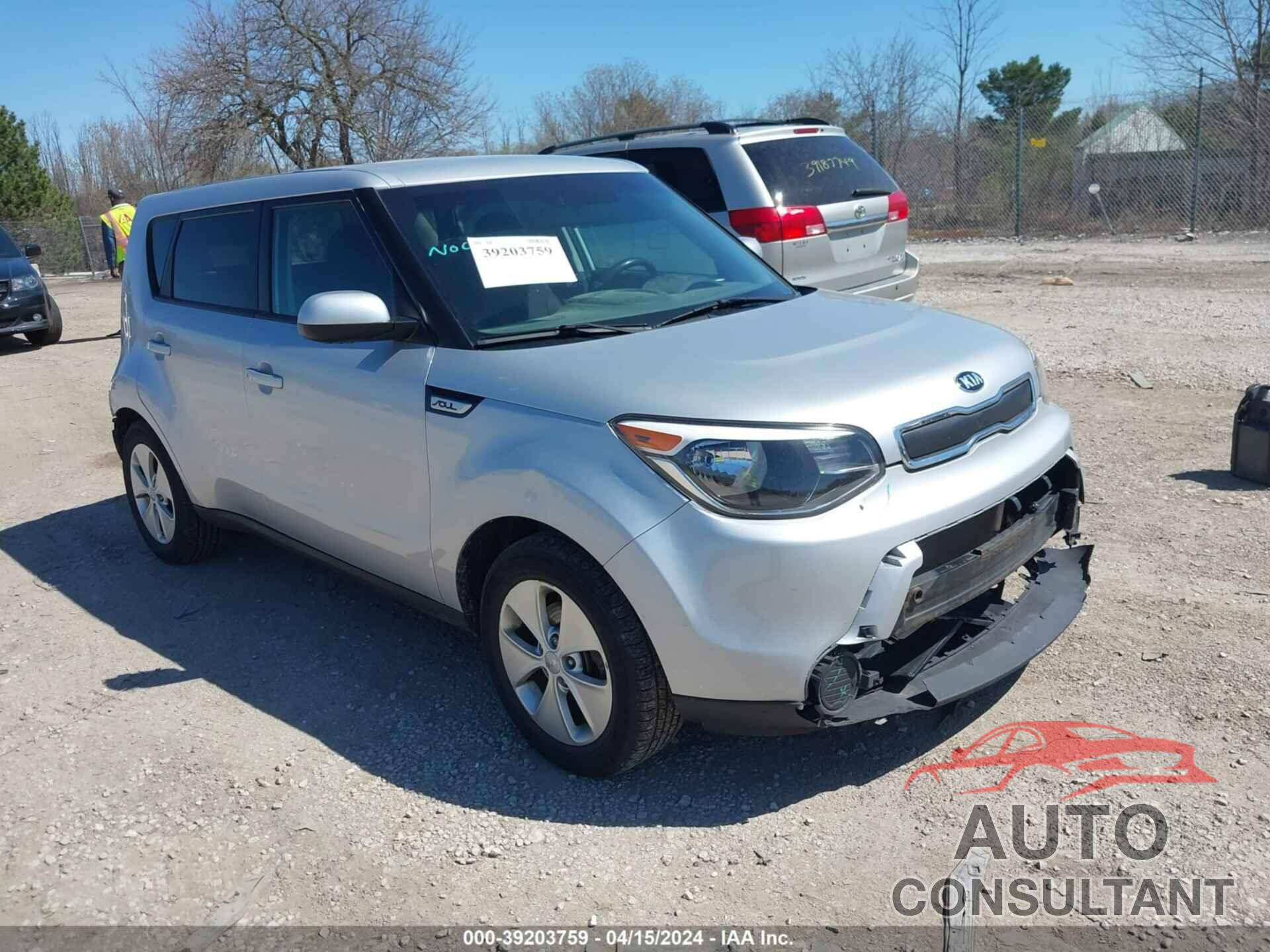 KIA SOUL 2016 - KNDJN2A22G7825394