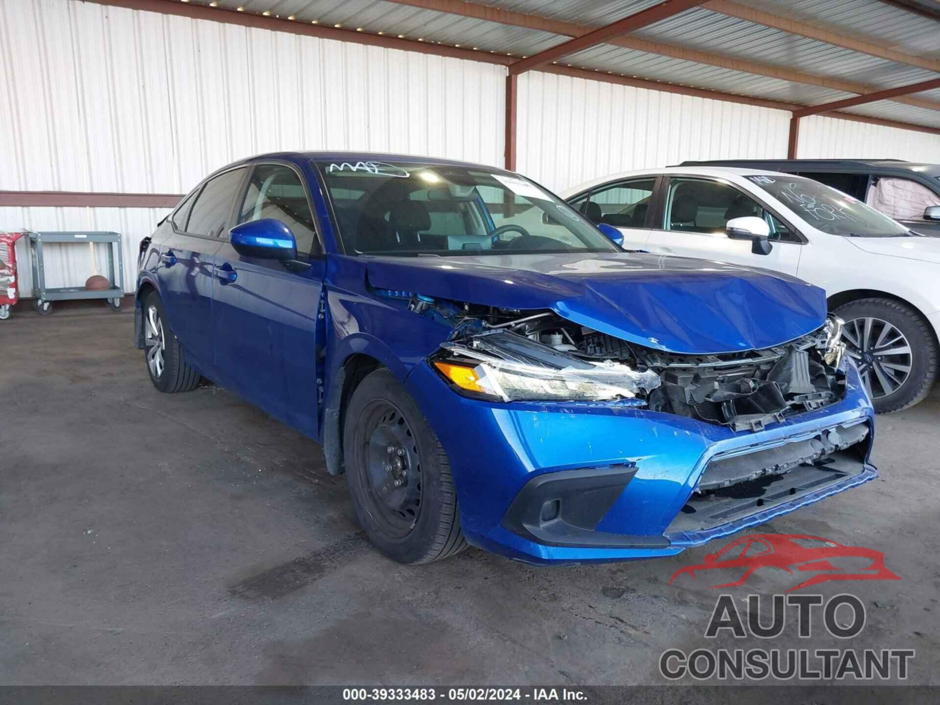 HONDA CIVIC 2022 - 2HGFE2F21NH528487