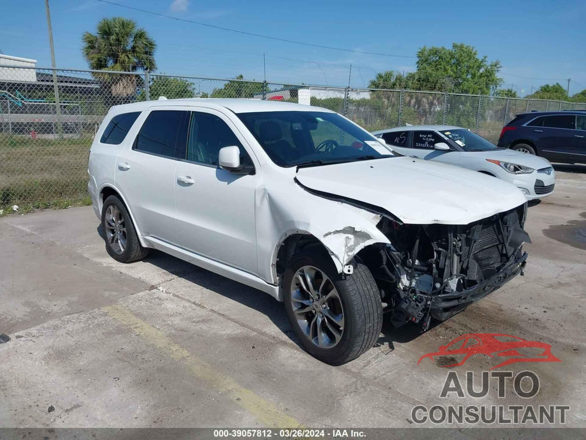 DODGE DURANGO 2019 - 1C4RDHDG0KC549684