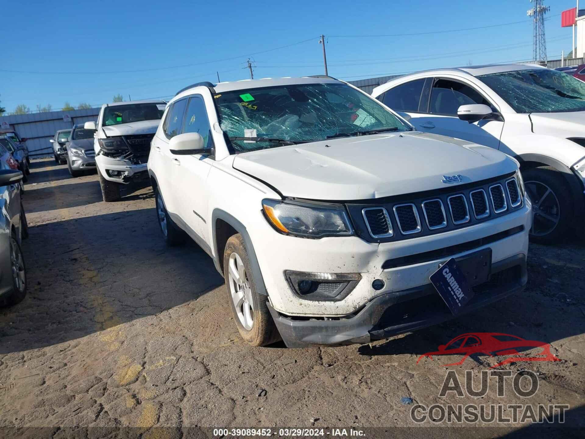 JEEP COMPASS 2018 - 3C4NJCBB3JT487010