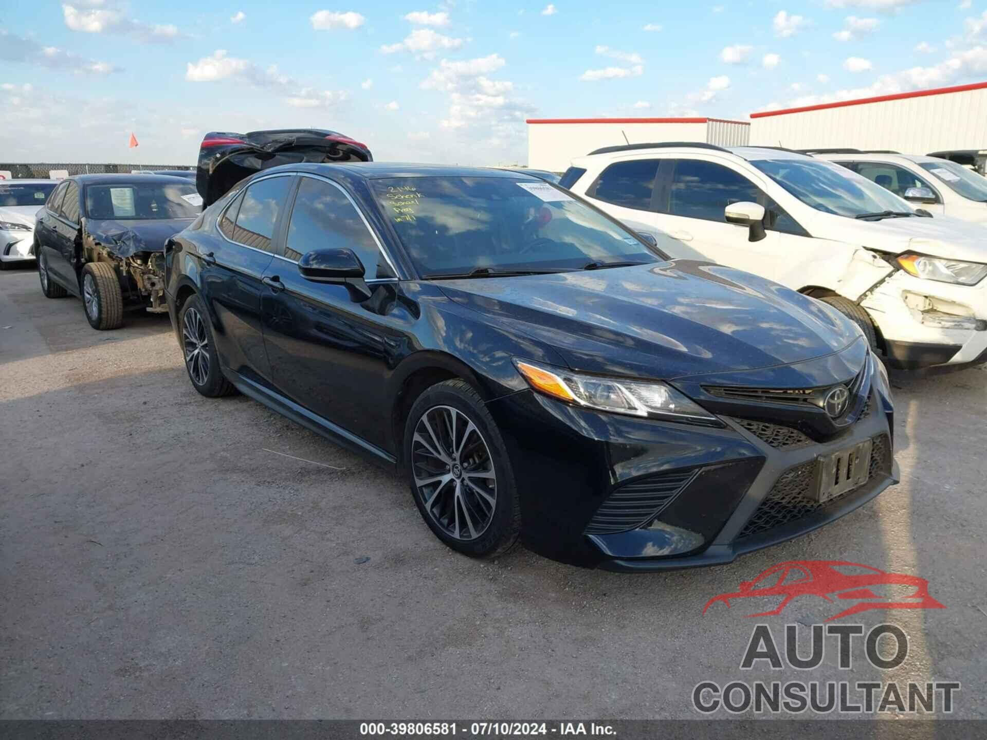 TOYOTA CAMRY 2019 - 4T1B11HK6KU851373