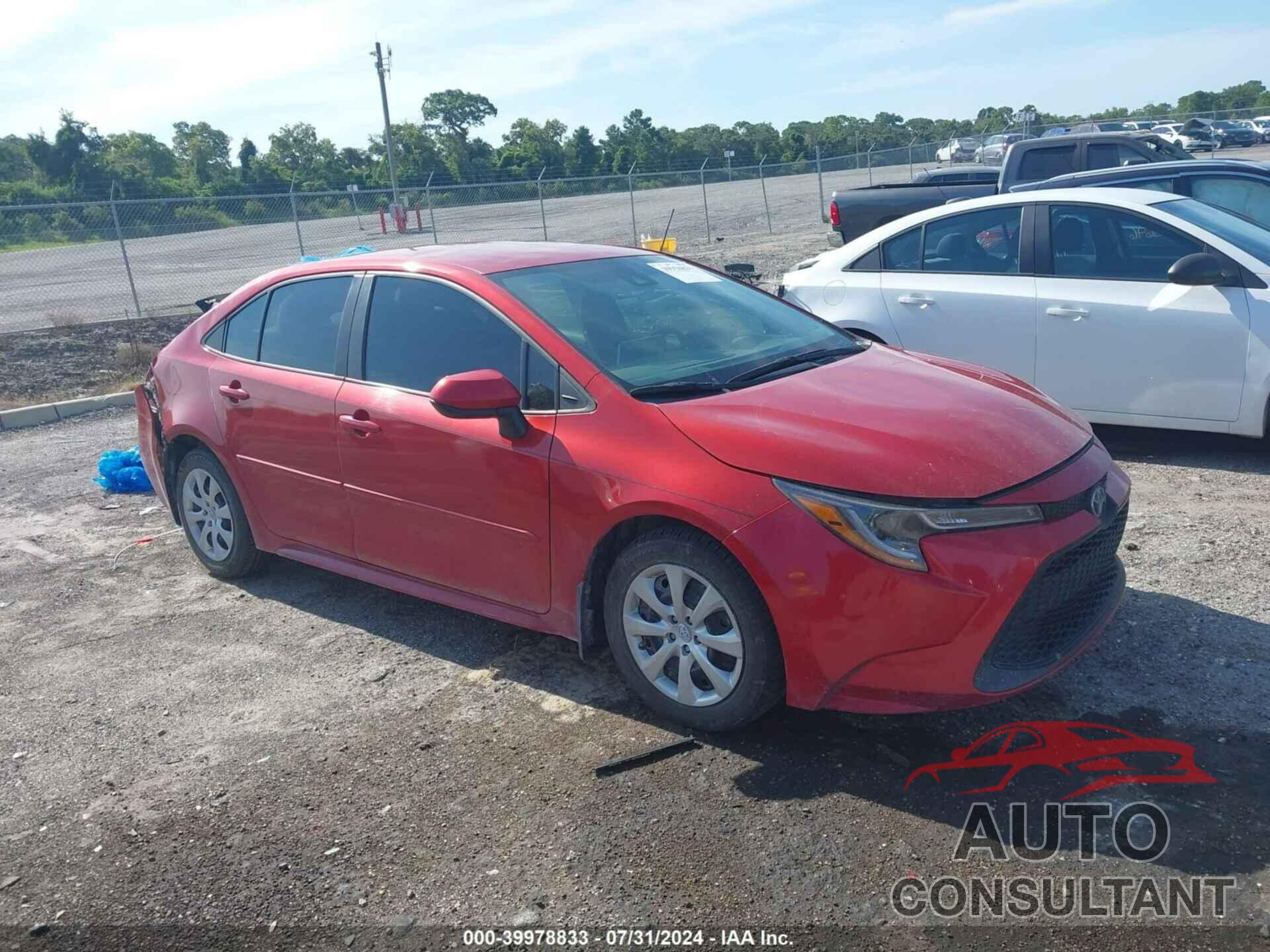 TOYOTA COROLLA 2021 - 5YFEPMAE6MP197500