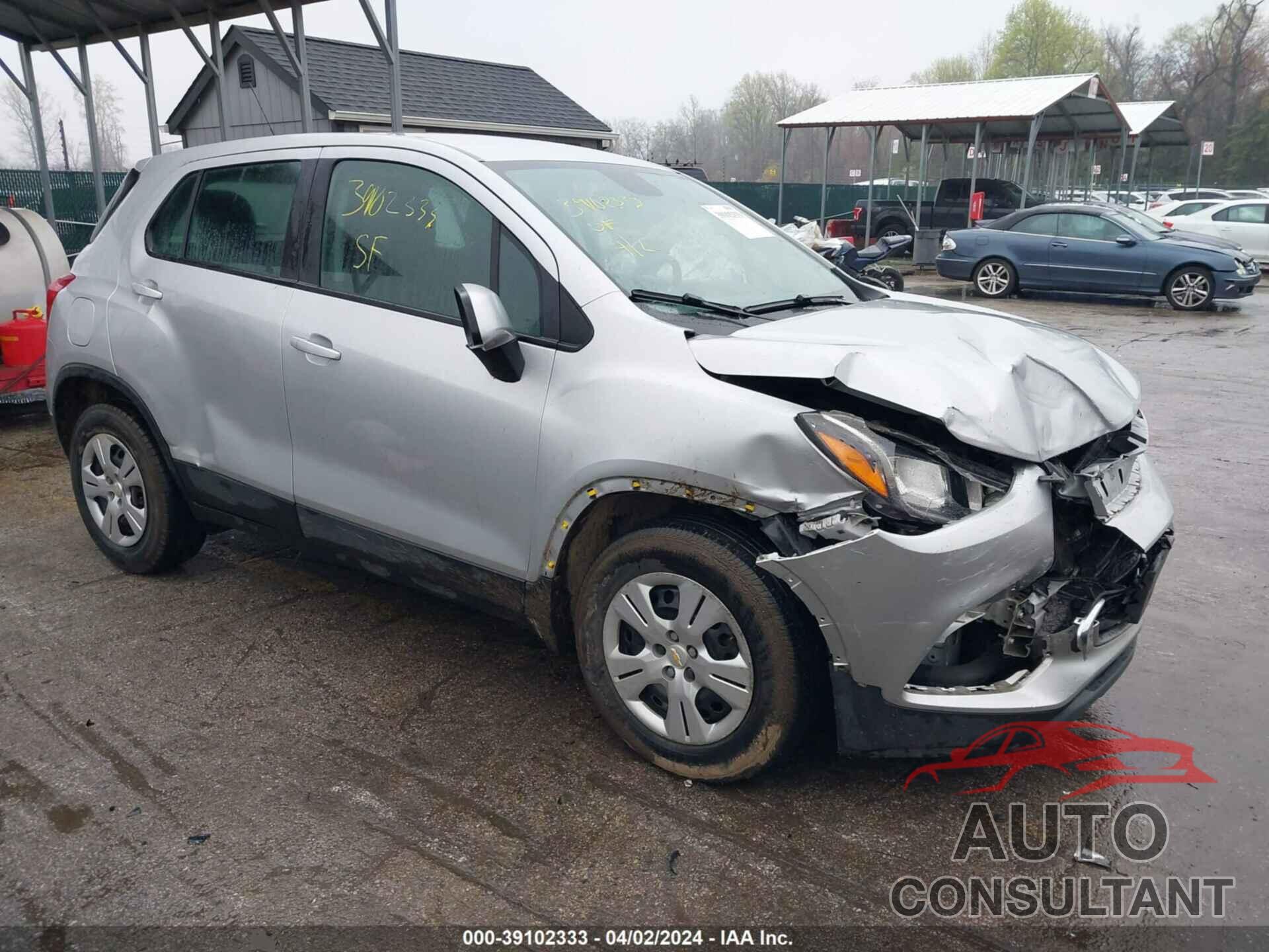 CHEVROLET TRAX 2017 - KL7CJKSB7HB255990