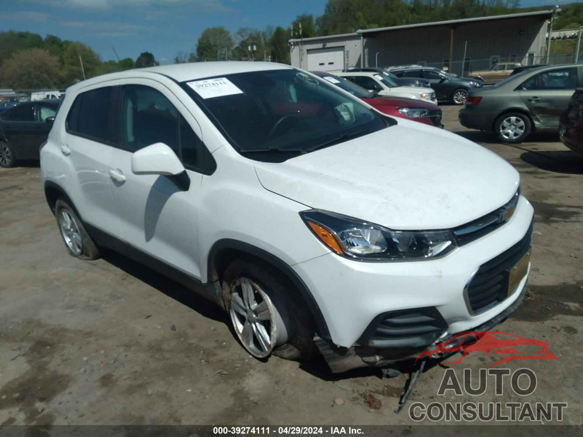 CHEVROLET TRAX 2020 - KL7CJNSBXLB090379