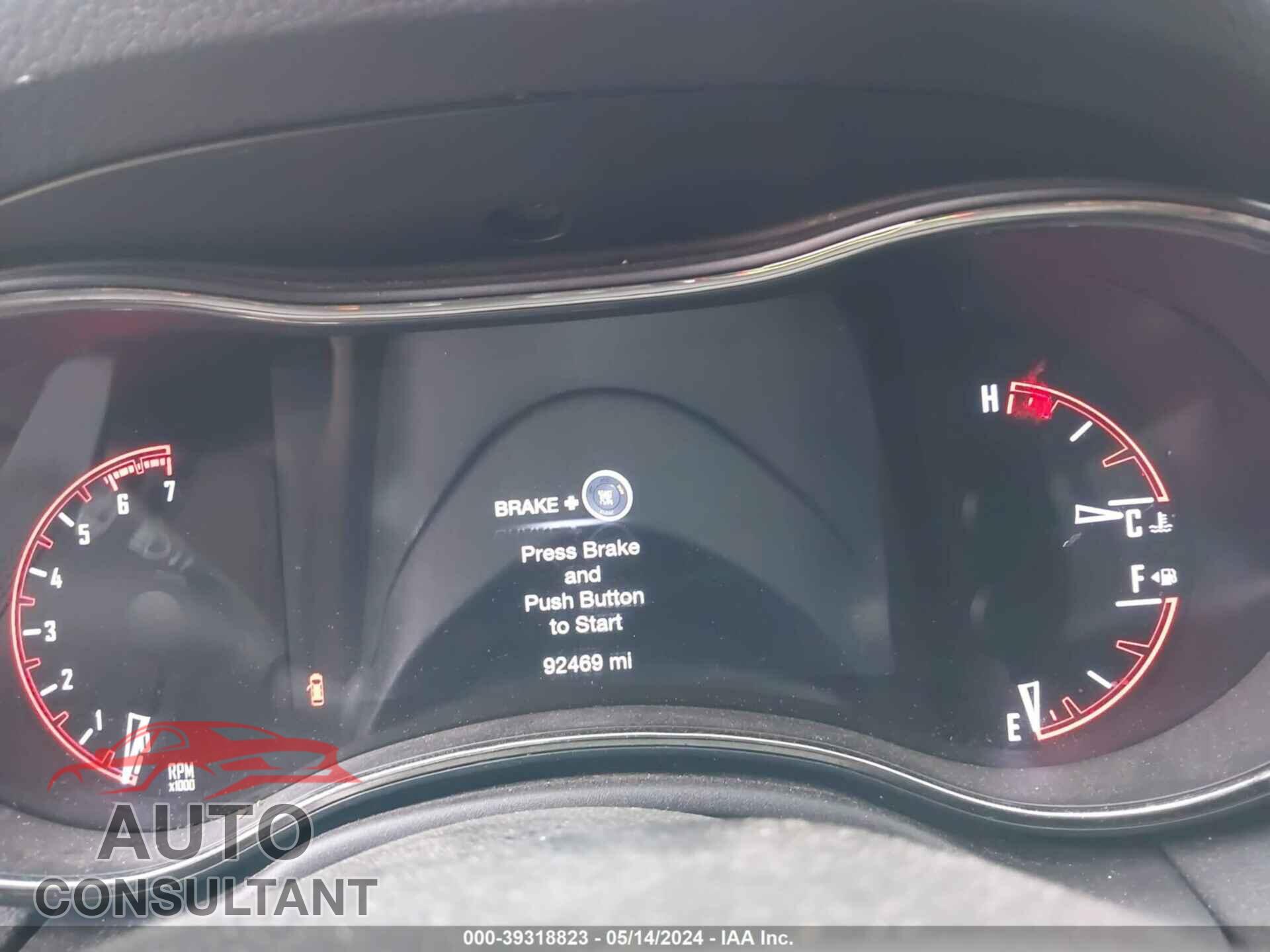 DODGE DURANGO 2018 - 1C4SDJCT3JC176369