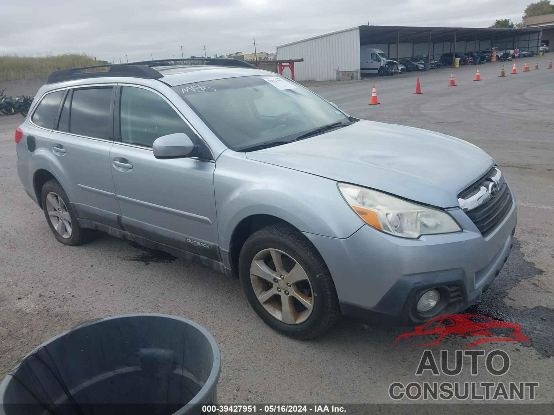 SUBARU OUTBACK 2013 - 4S4BRBGC1D3244895