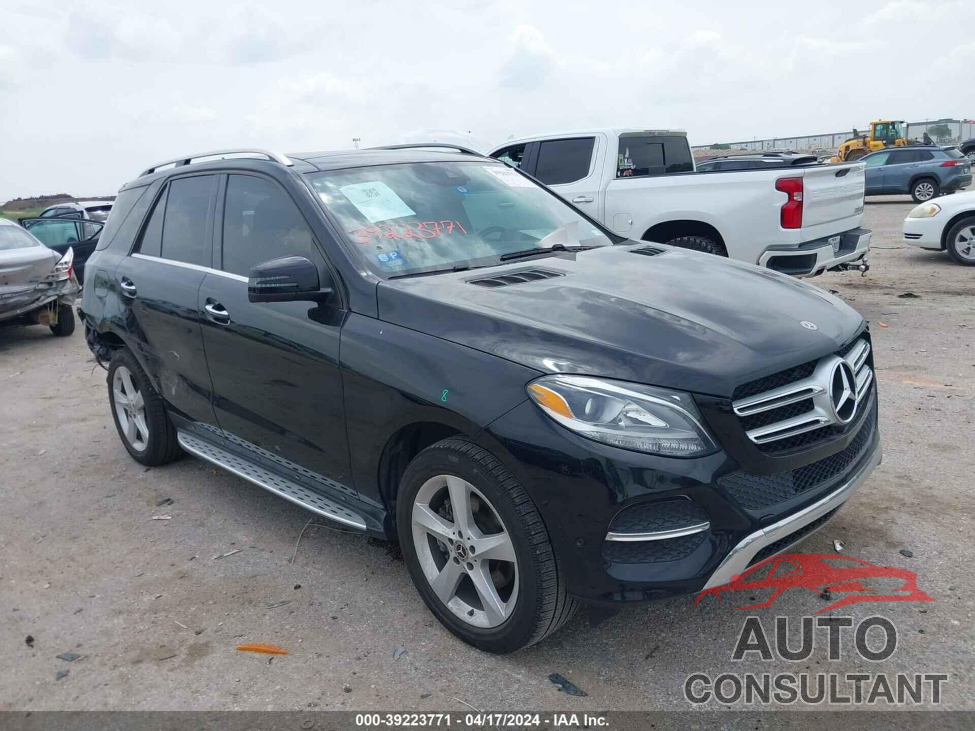 MERCEDES-BENZ GLE 350 2018 - 4JGDA5JBXJB043094