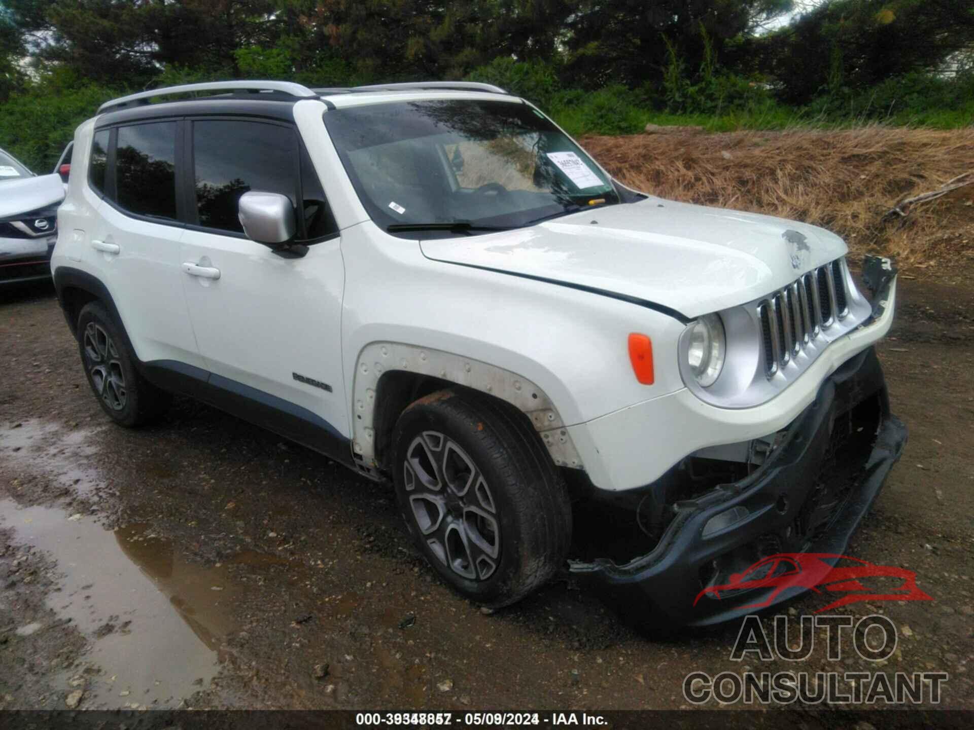 JEEP RENEGADE 2016 - ZACCJADT9GPC82714