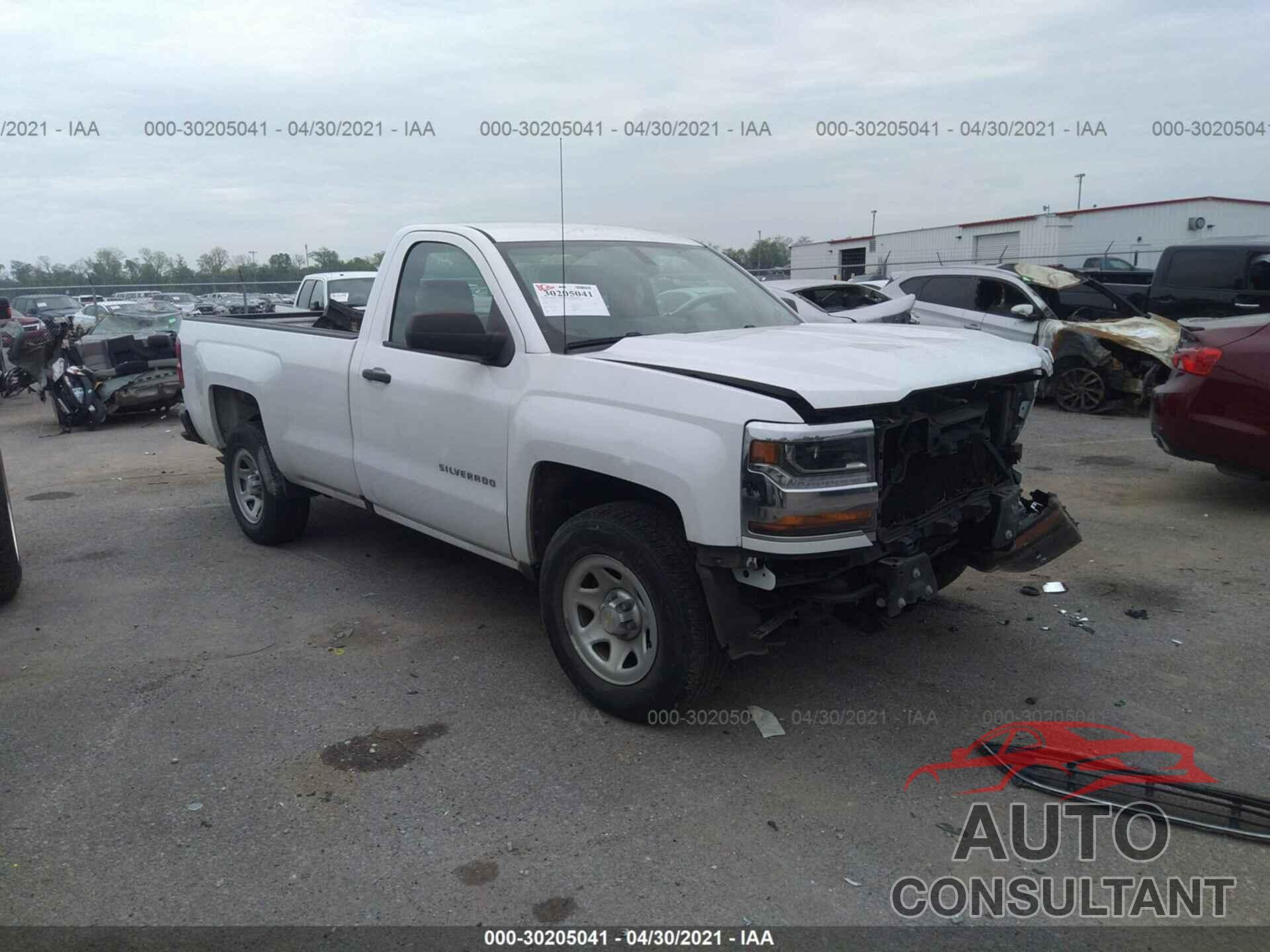 CHEVROLET SILVERADO 1500 2016 - 1GCNCNEC9GZ348785