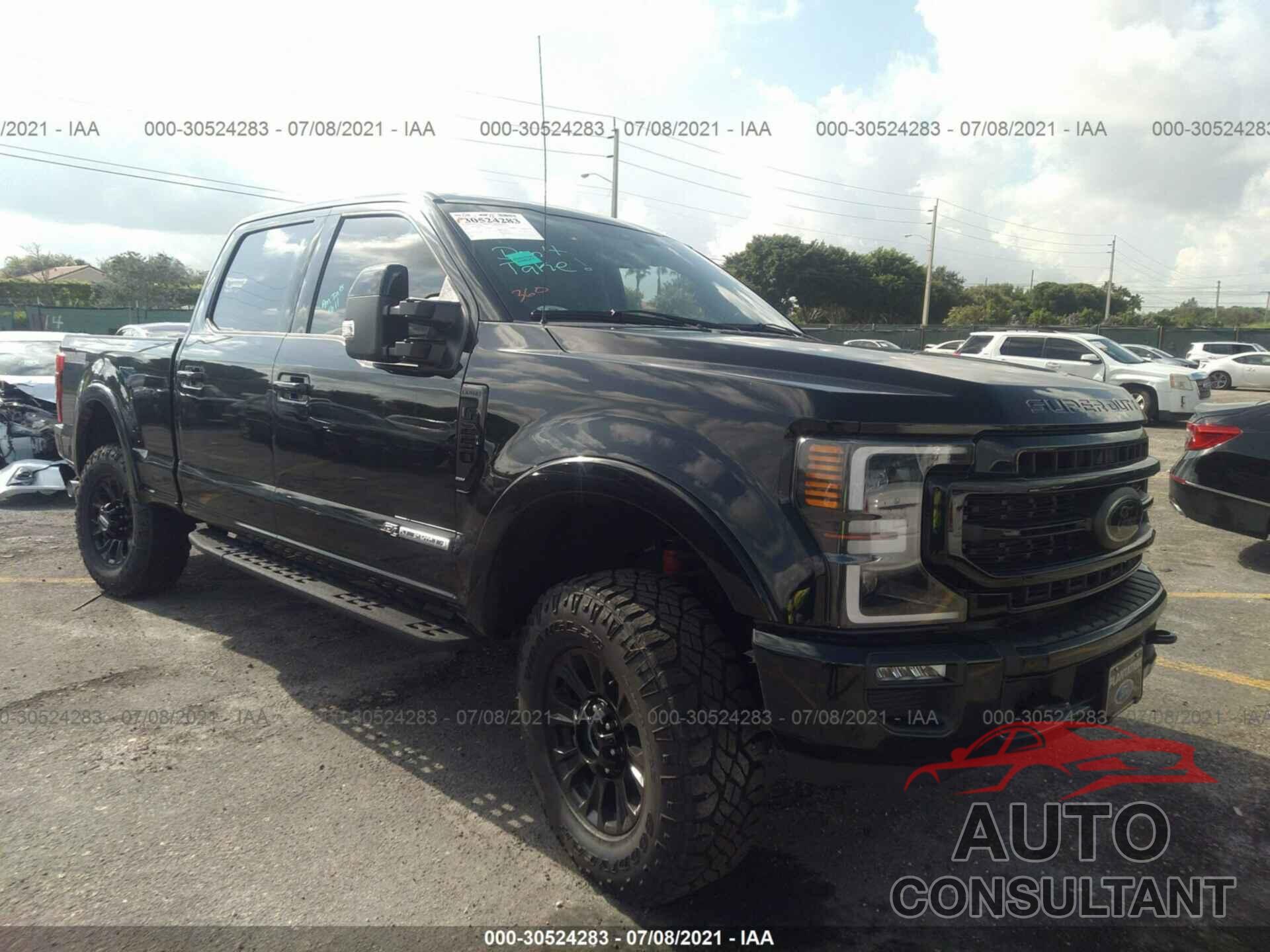 FORD SUPER DUTY F-250 SRW 2021 - 1FT8W2BT5MEC03382