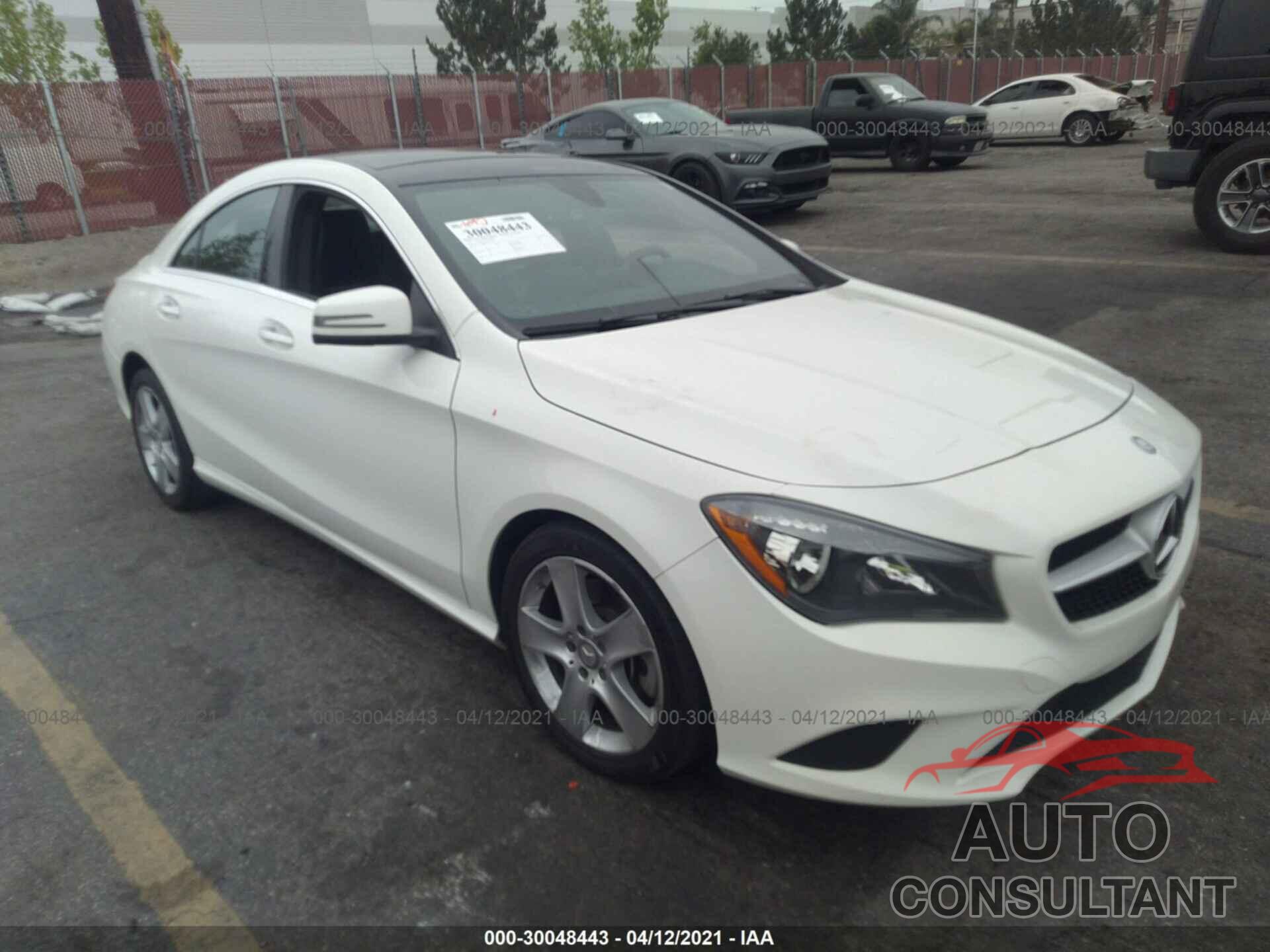 MERCEDES-BENZ CLA 2016 - WDDSJ4EBXGN297191