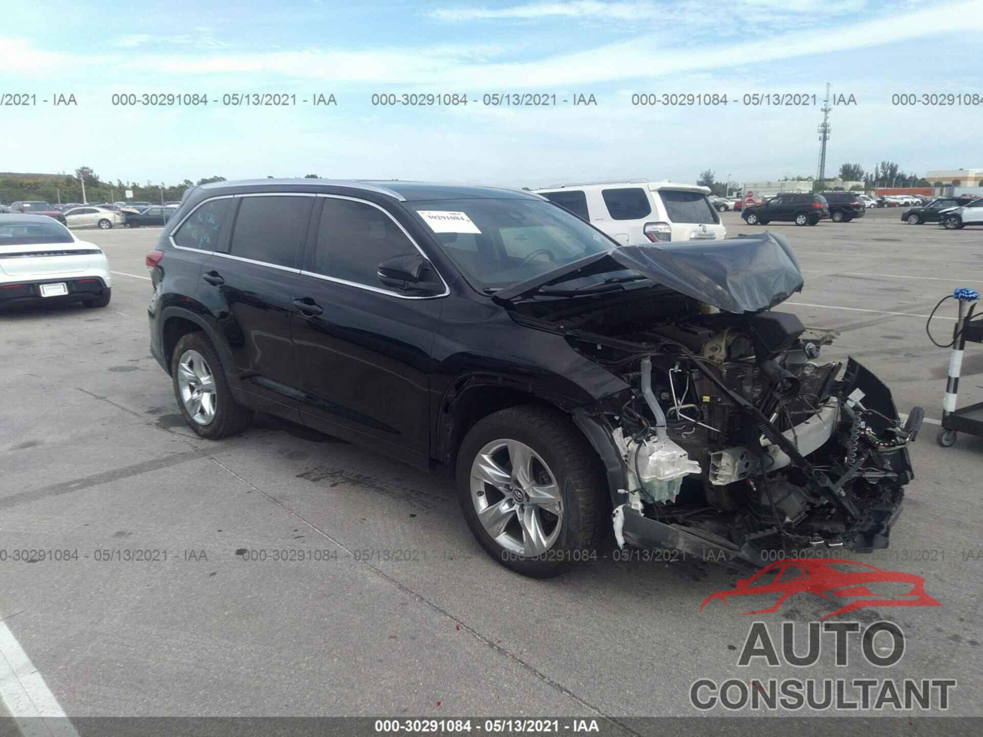 TOYOTA HIGHLANDER 2017 - 5TDYZRFH4HS227503