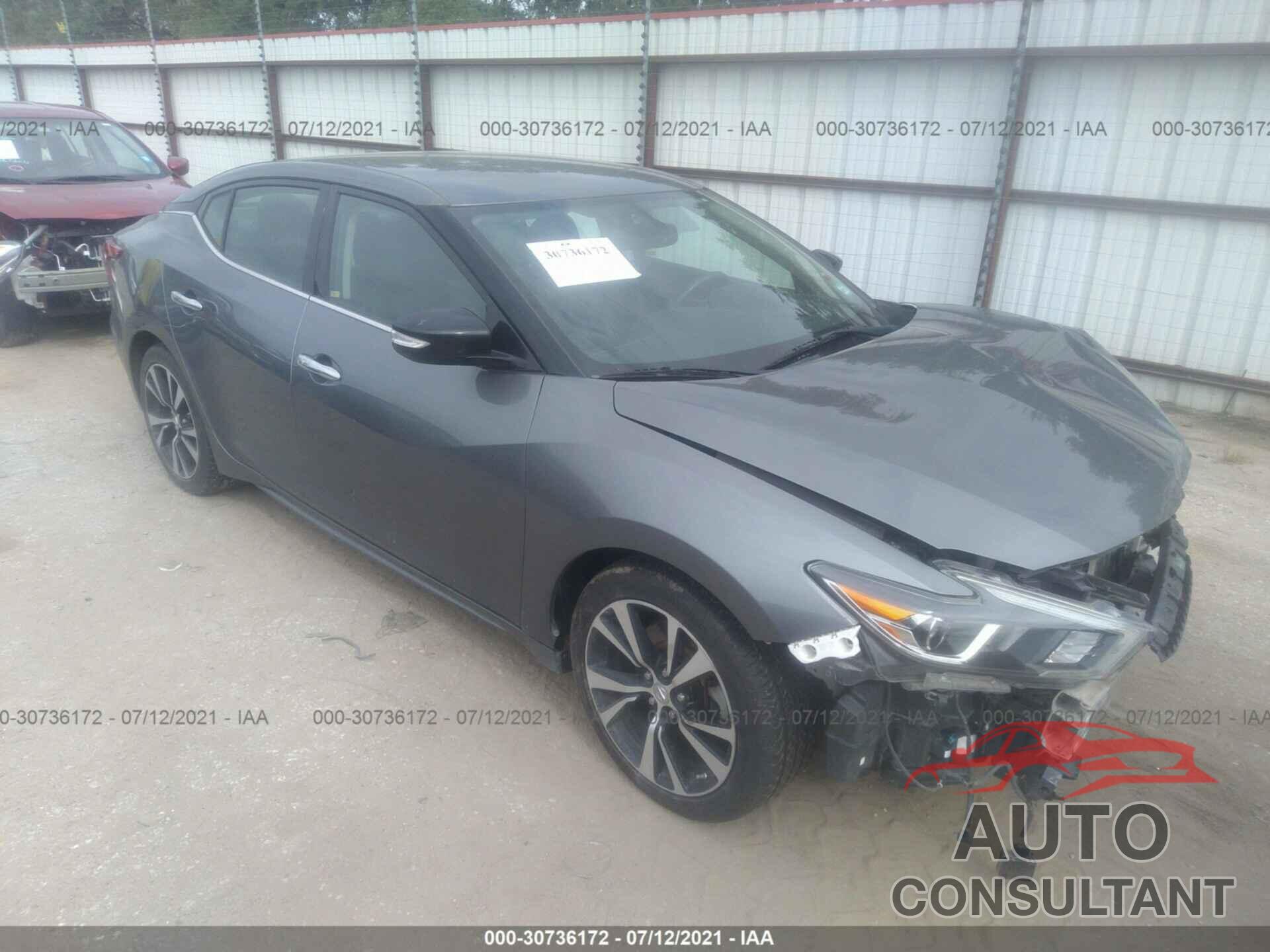 NISSAN MAXIMA 2018 - 1N4AA6AP1JC360514