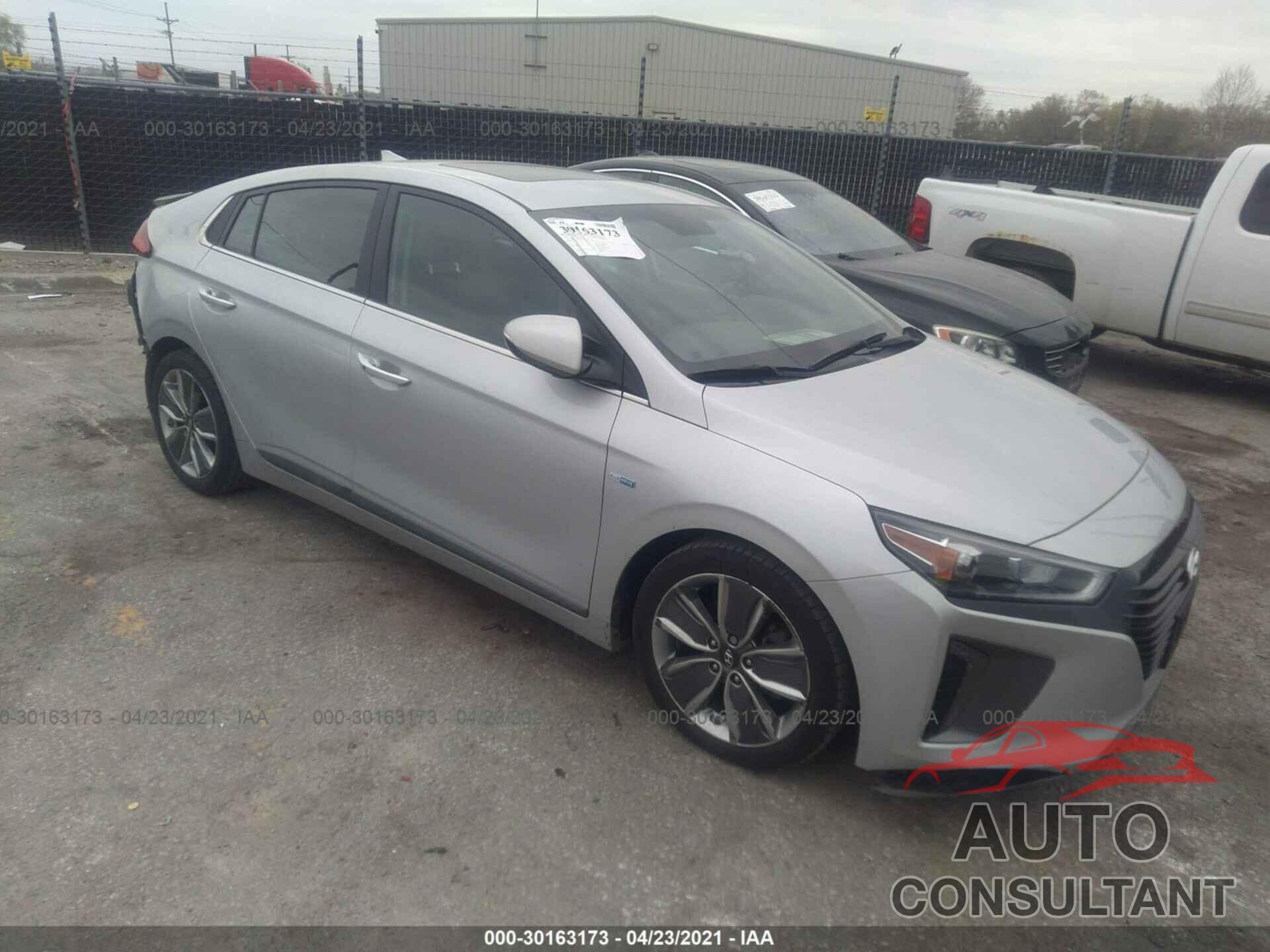 HYUNDAI IONIQ HYBRID 2017 - KMHC85LC5HU045850