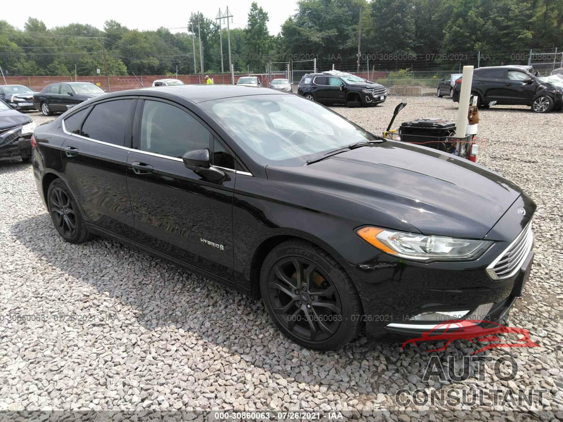 FORD FUSION HYBRID 2018 - 3FA6P0LU3JR170185