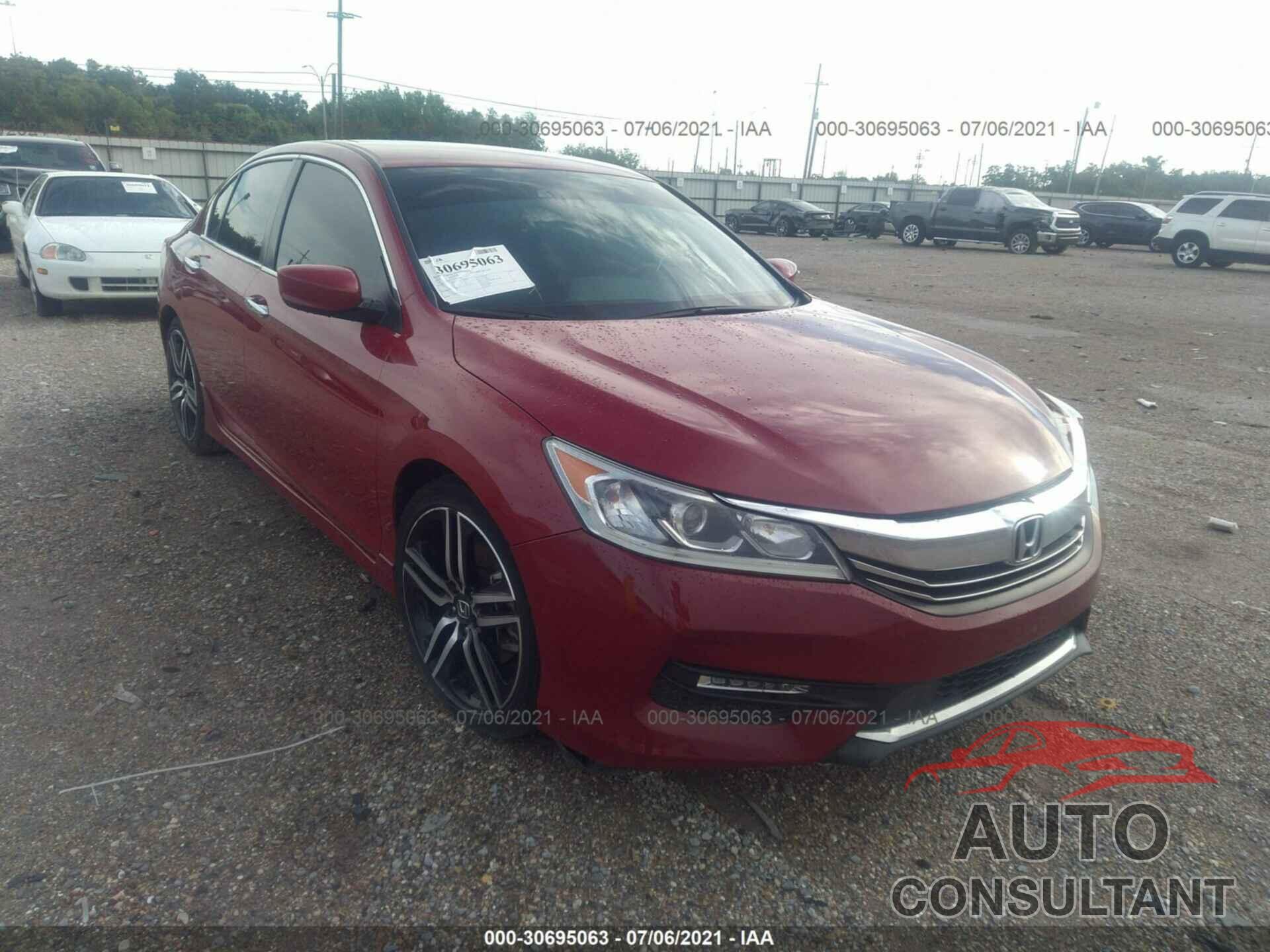 HONDA ACCORD SEDAN 2016 - 1HGCR2F63GA175570