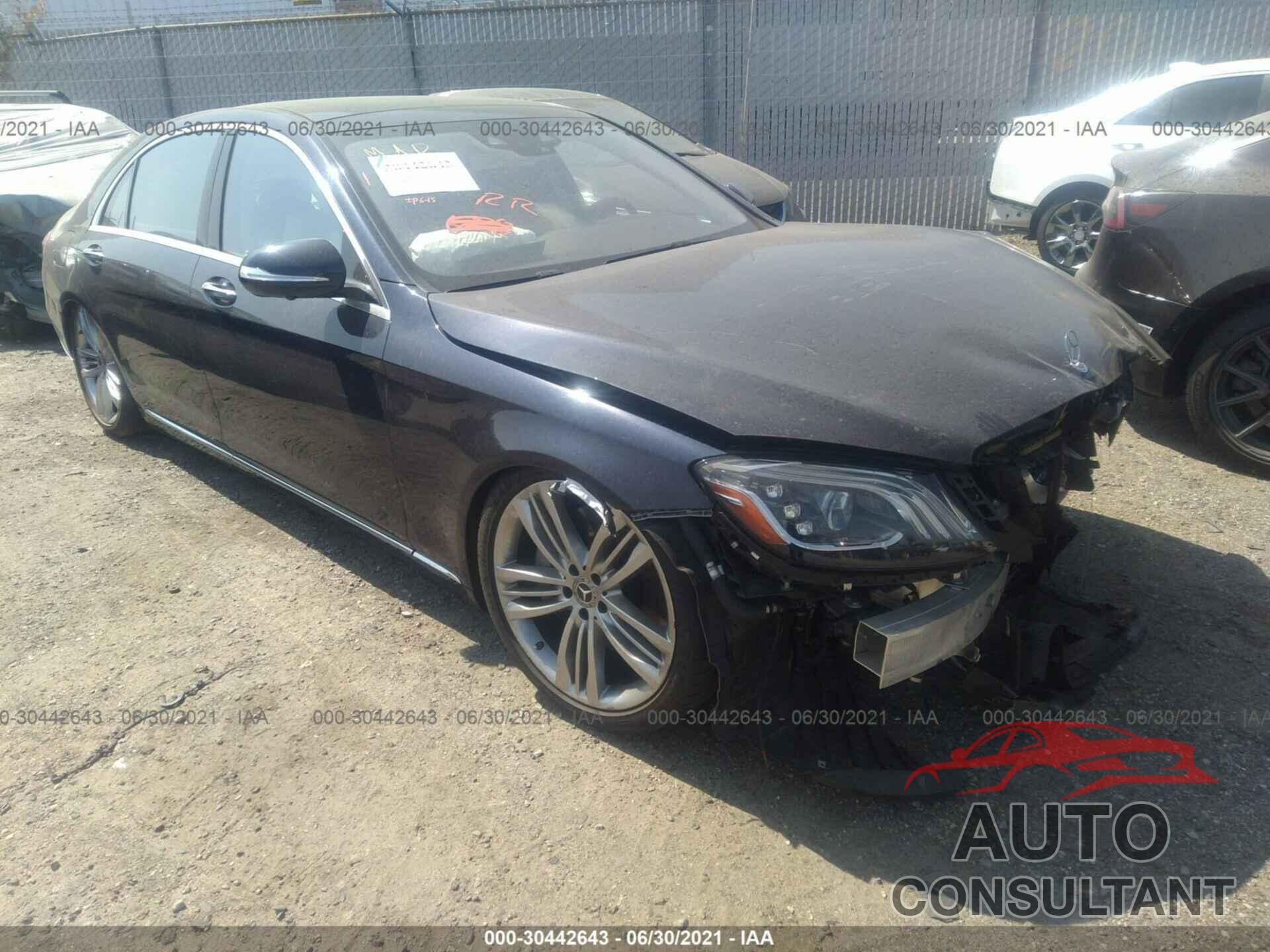 MERCEDES-BENZ S-CLASS 2018 - WDDUG6GB2JA407049