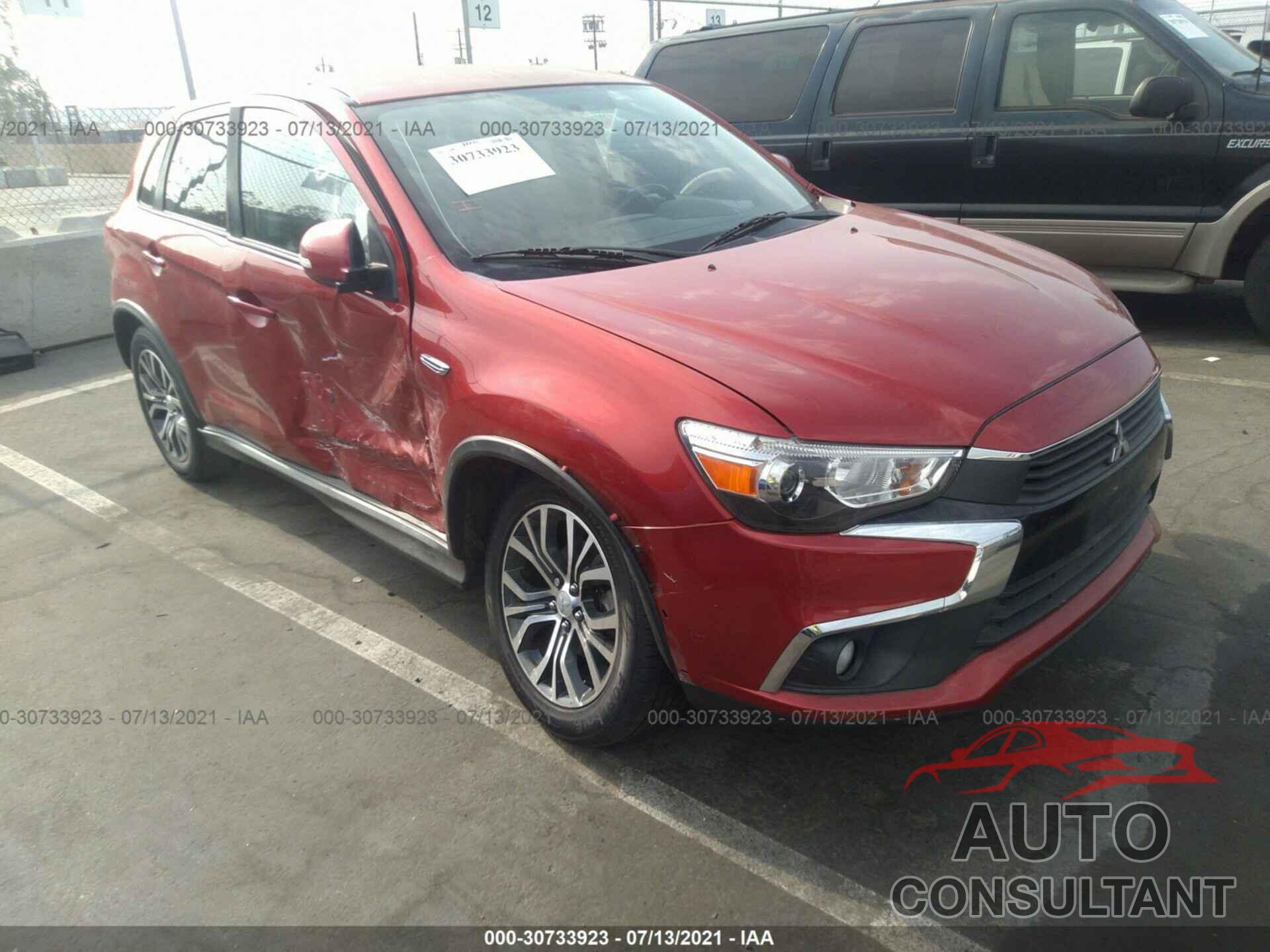 MITSUBISHI OUTLANDER SPORT 2017 - JA4AP3AW3HZ062384