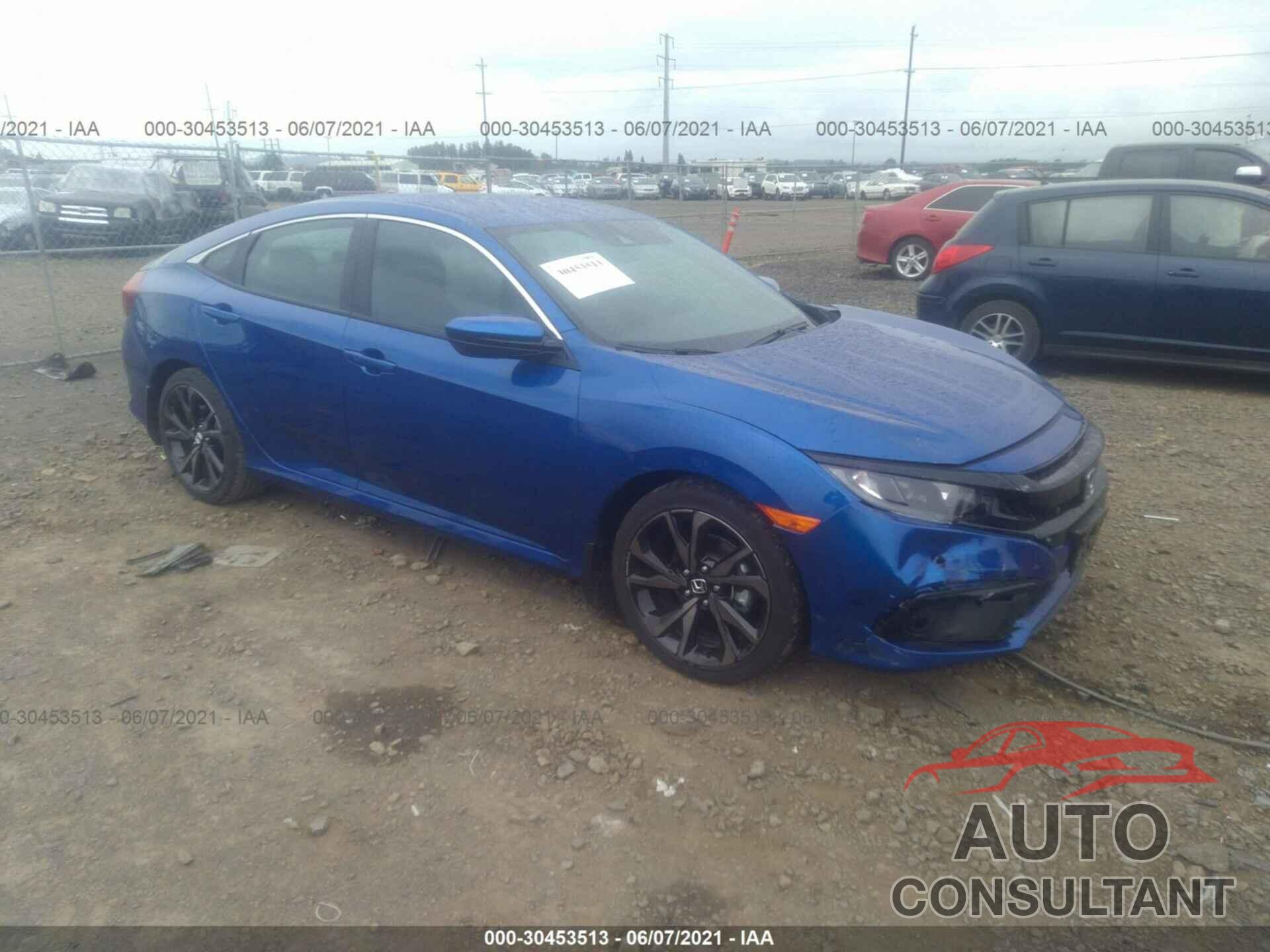 HONDA CIVIC SEDAN 2020 - 2HGFC2F8XLH595032