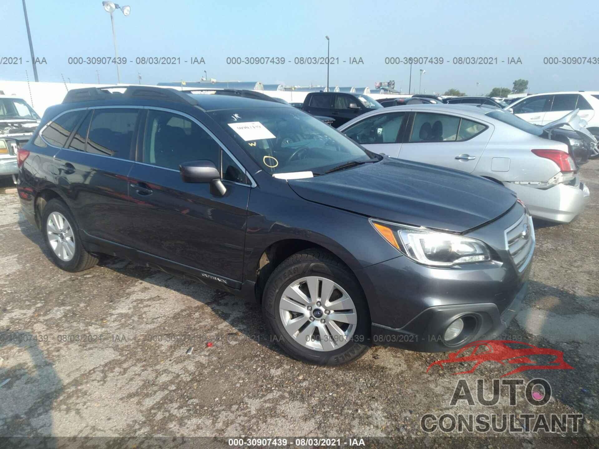 SUBARU OUTBACK 2017 - 4S4BSACC6H3218464