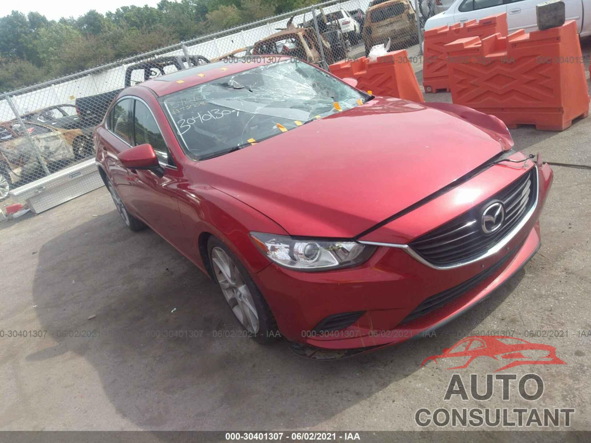 MAZDA MAZDA6 2016 - JM1GJ1V50G1434686