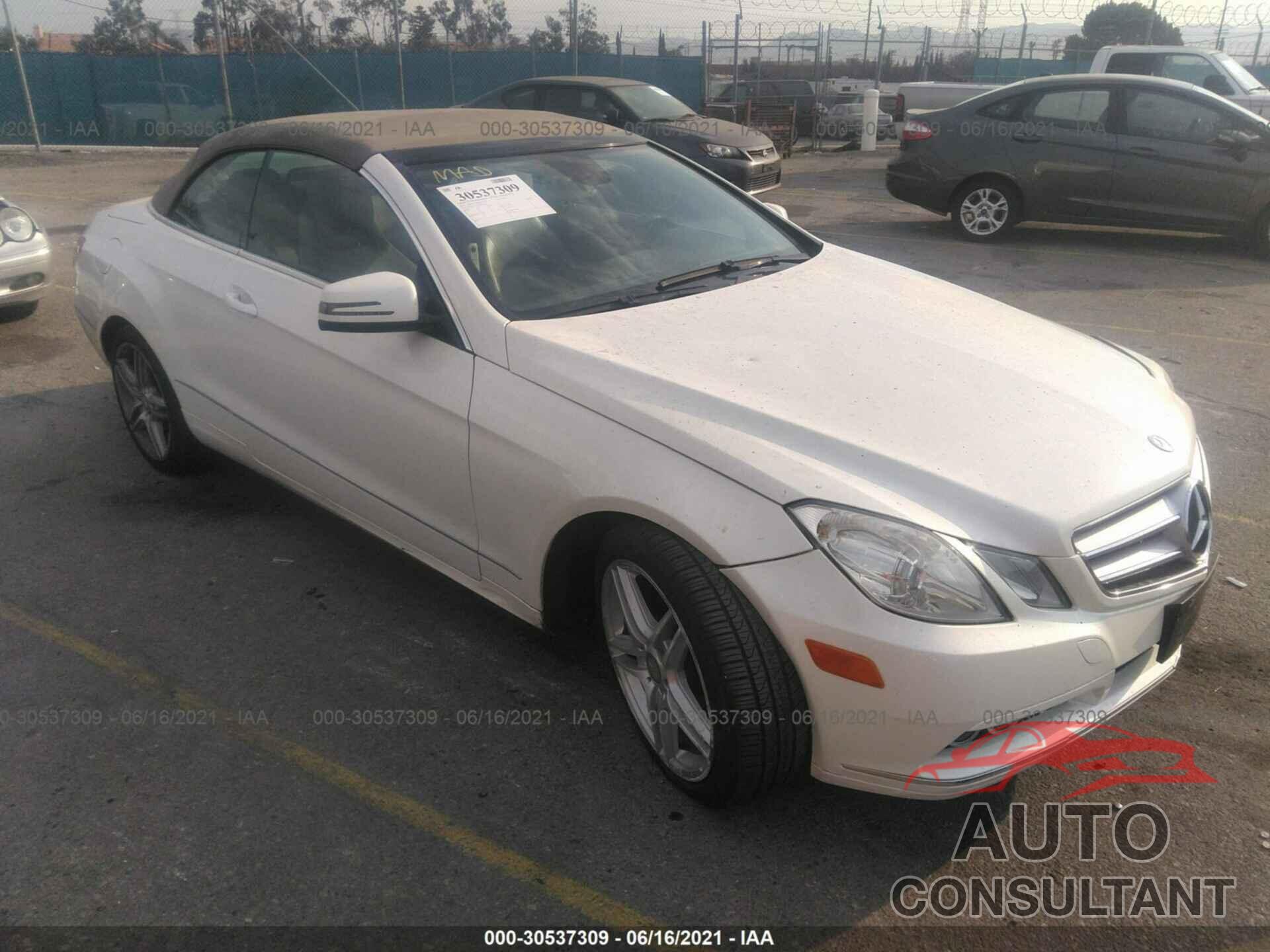 MERCEDES-BENZ E-CLASS 2011 - WDDKK5GF7BF095690