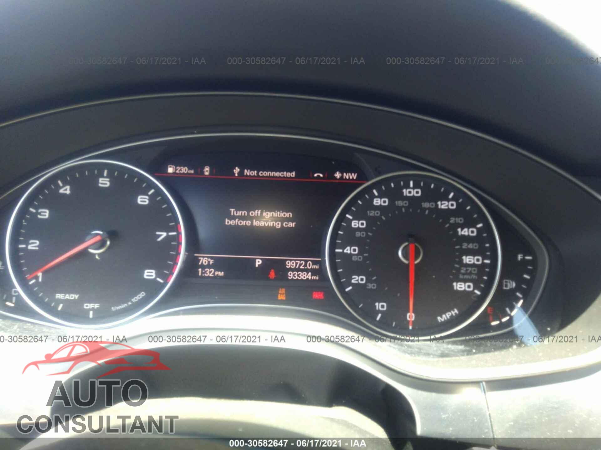 AUDI A6 2016 - WAUGFAFC7GN075972
